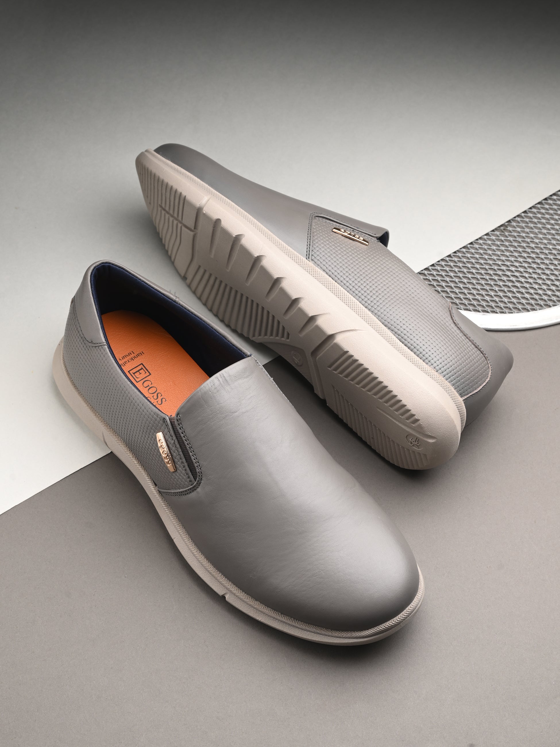 Egoss Gold Sneakers For Men