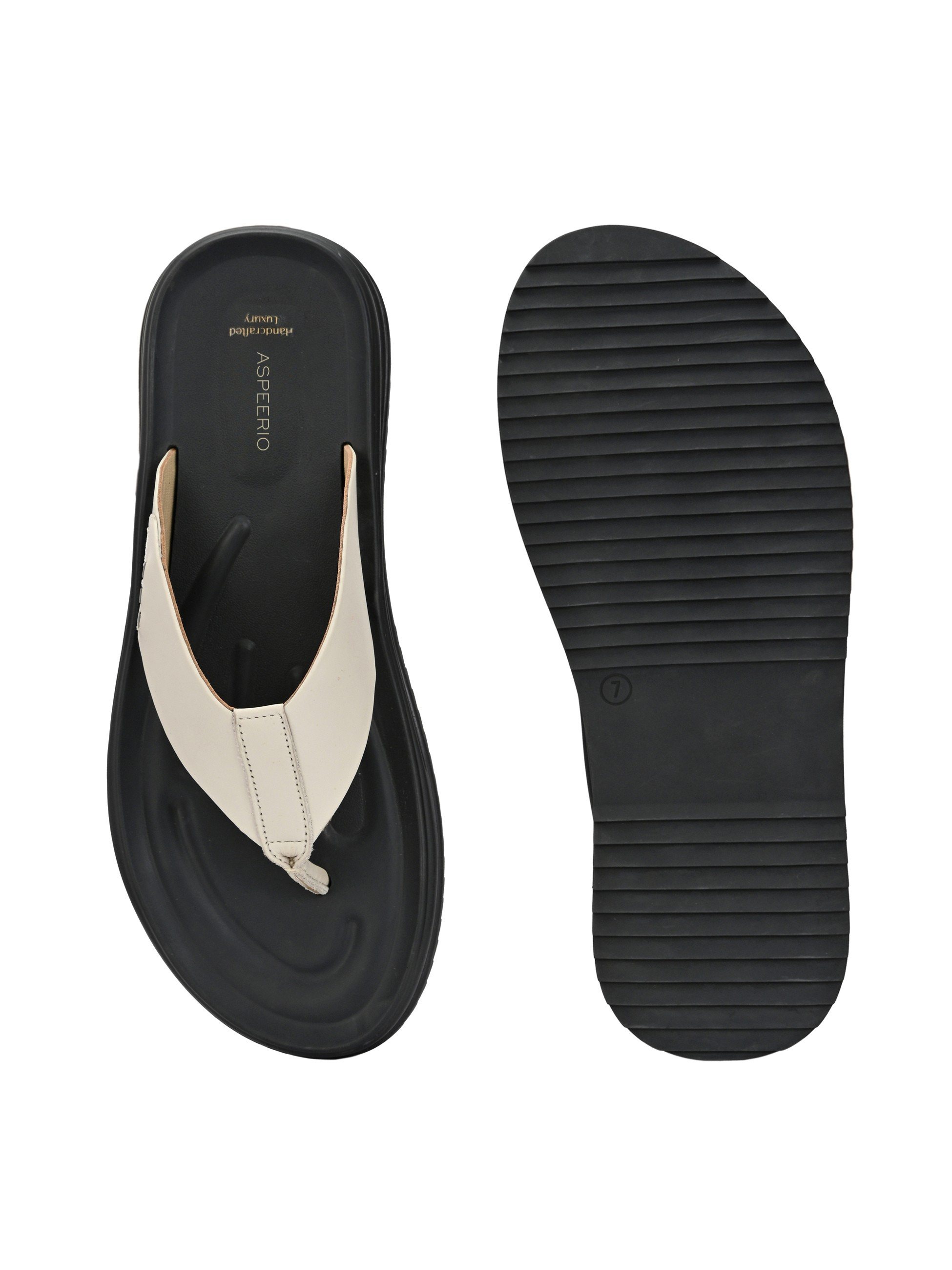 Comet Leather Slippers by Aspeerio