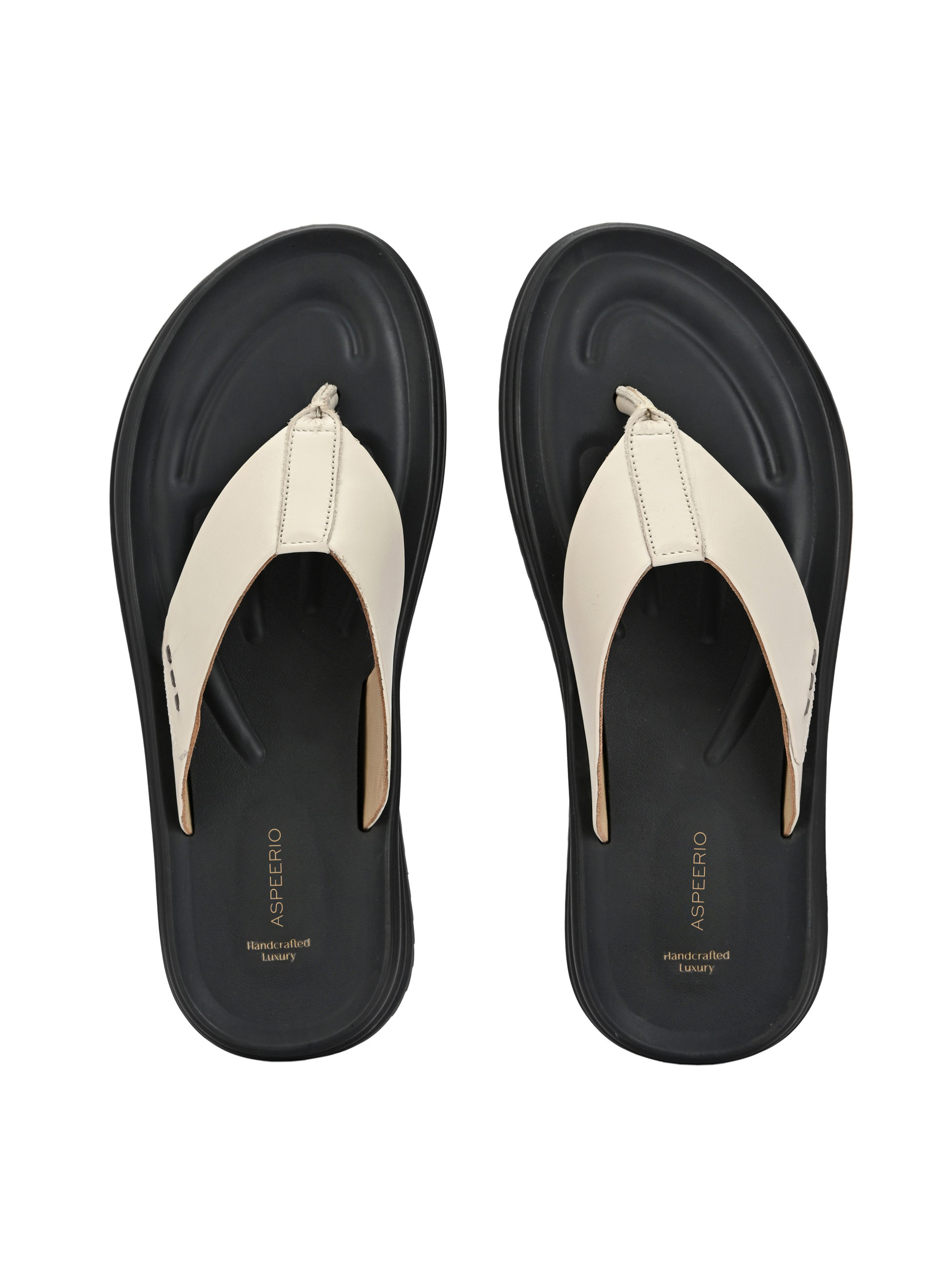 Comet Leather Slippers by Aspeerio