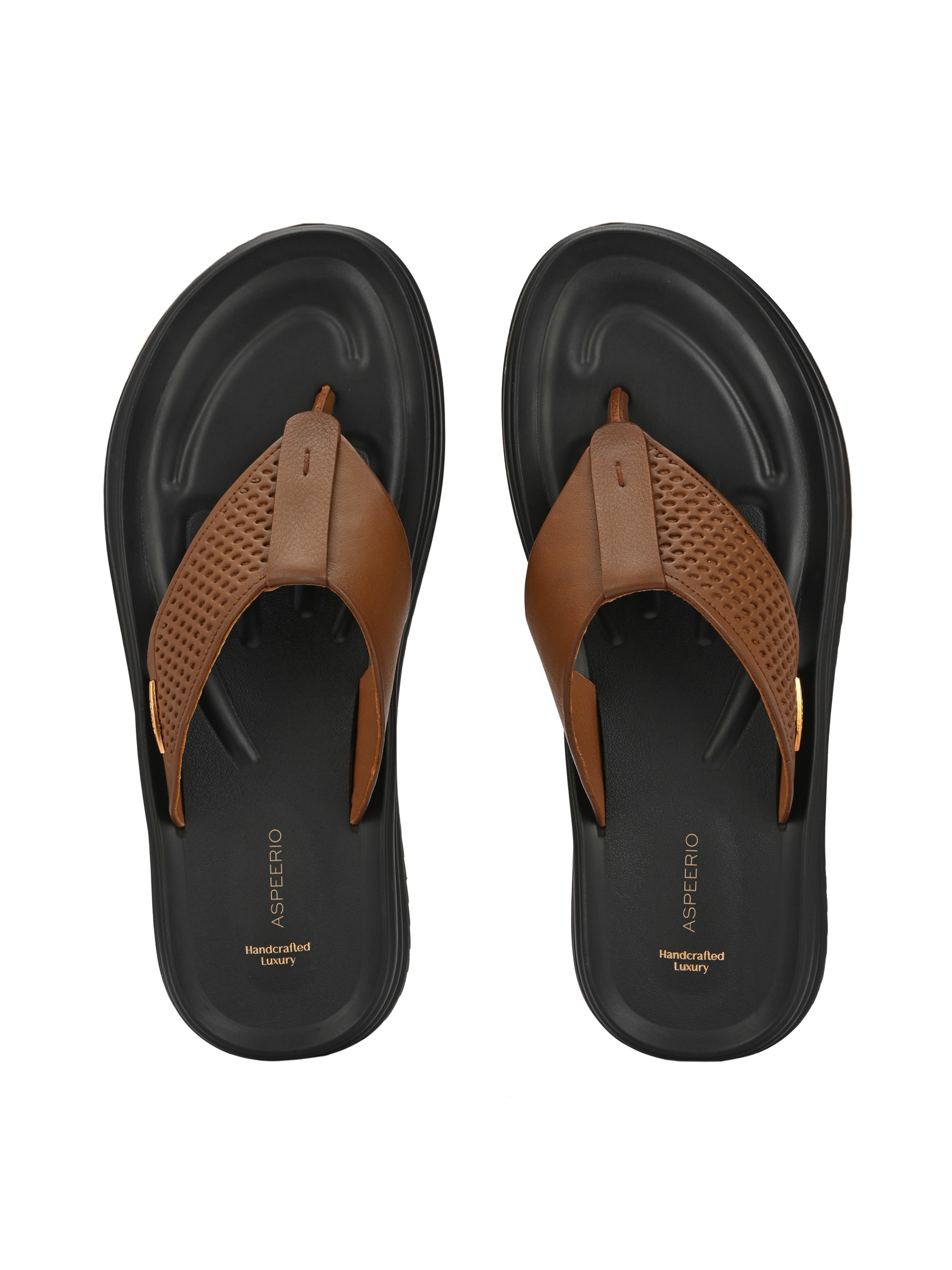 Comet Leather Slippers by Aspeerio
