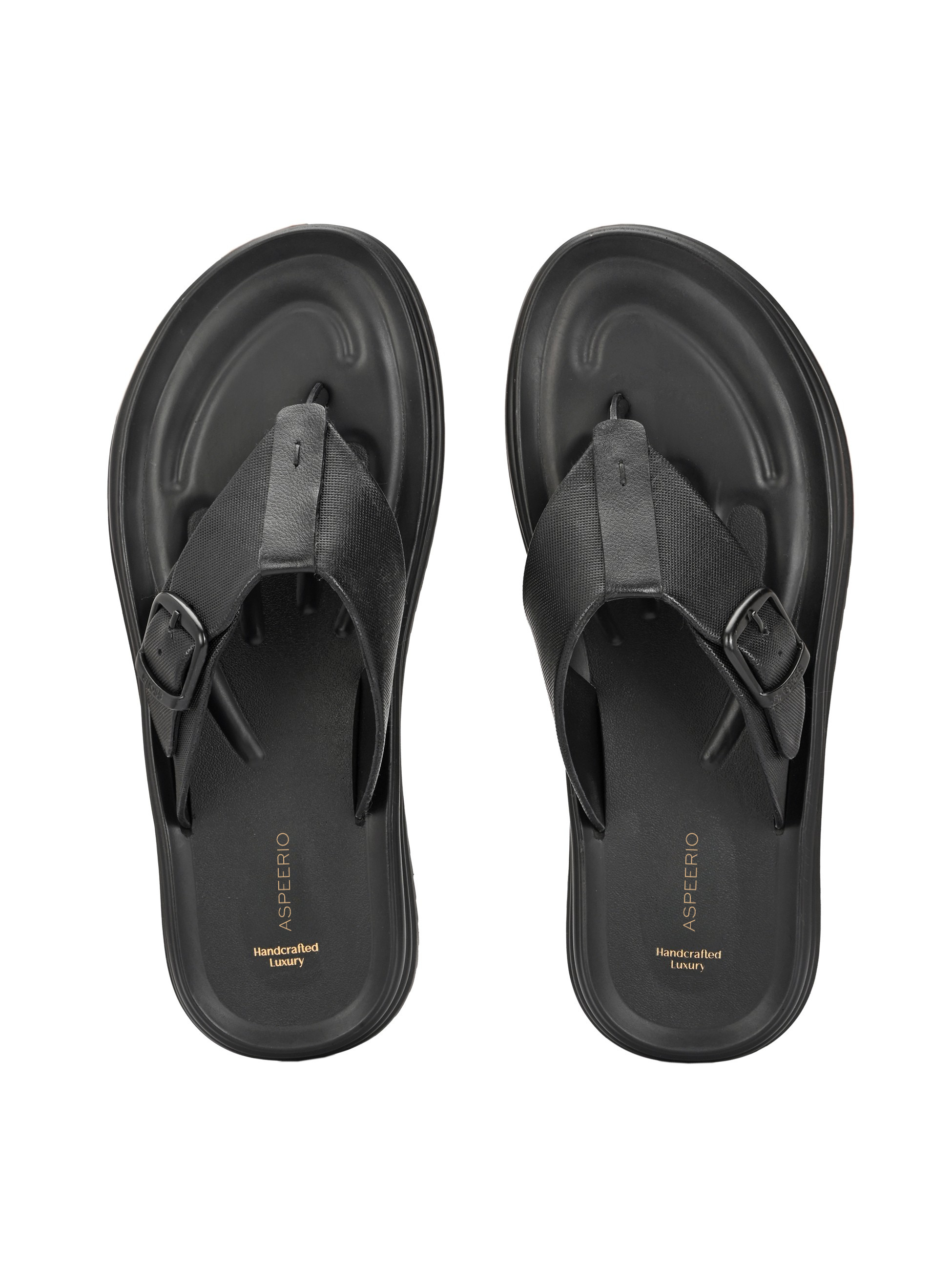 Comet Leather Slippers by Aspeerio