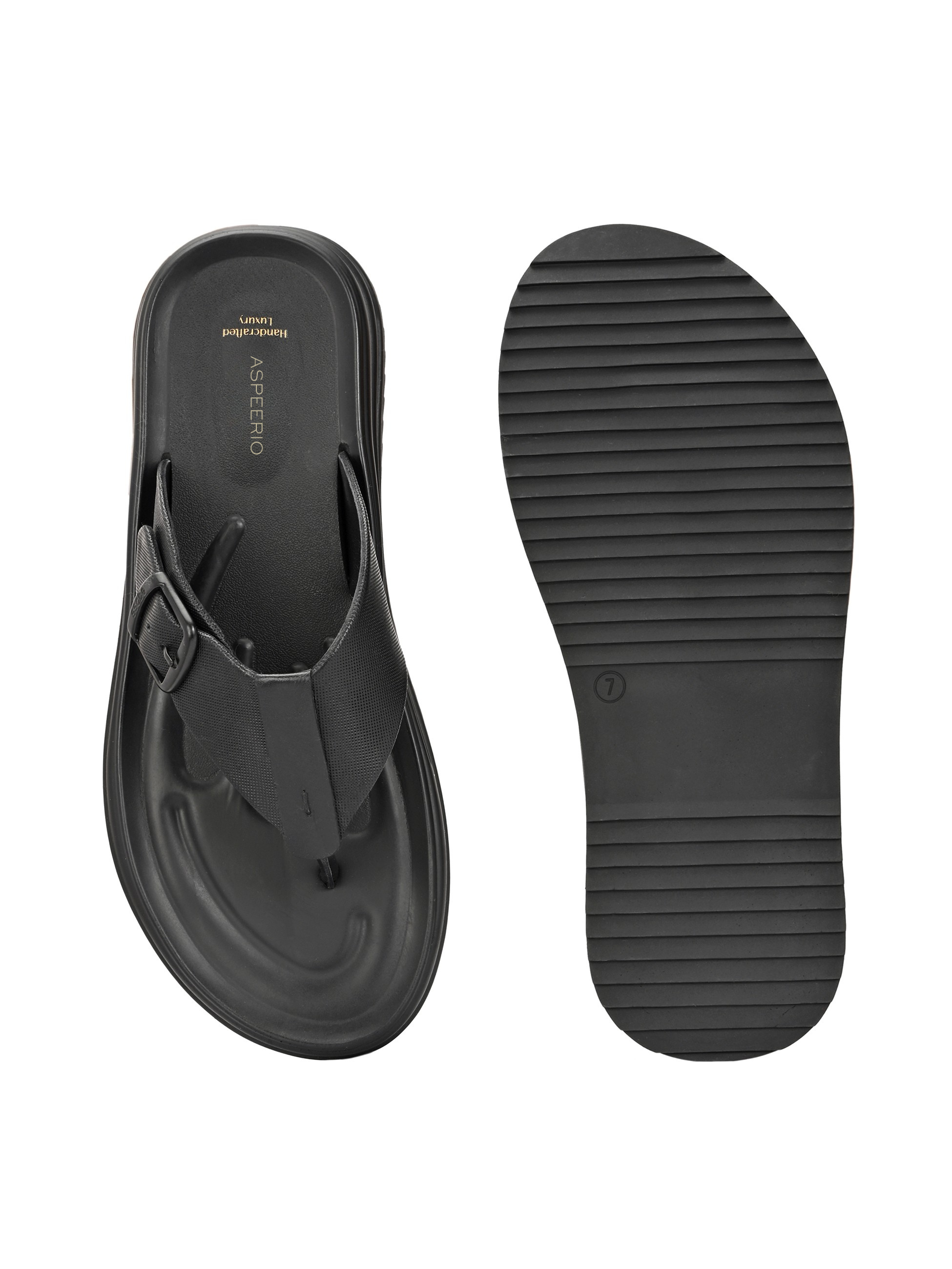 Comet Leather Slippers by Aspeerio