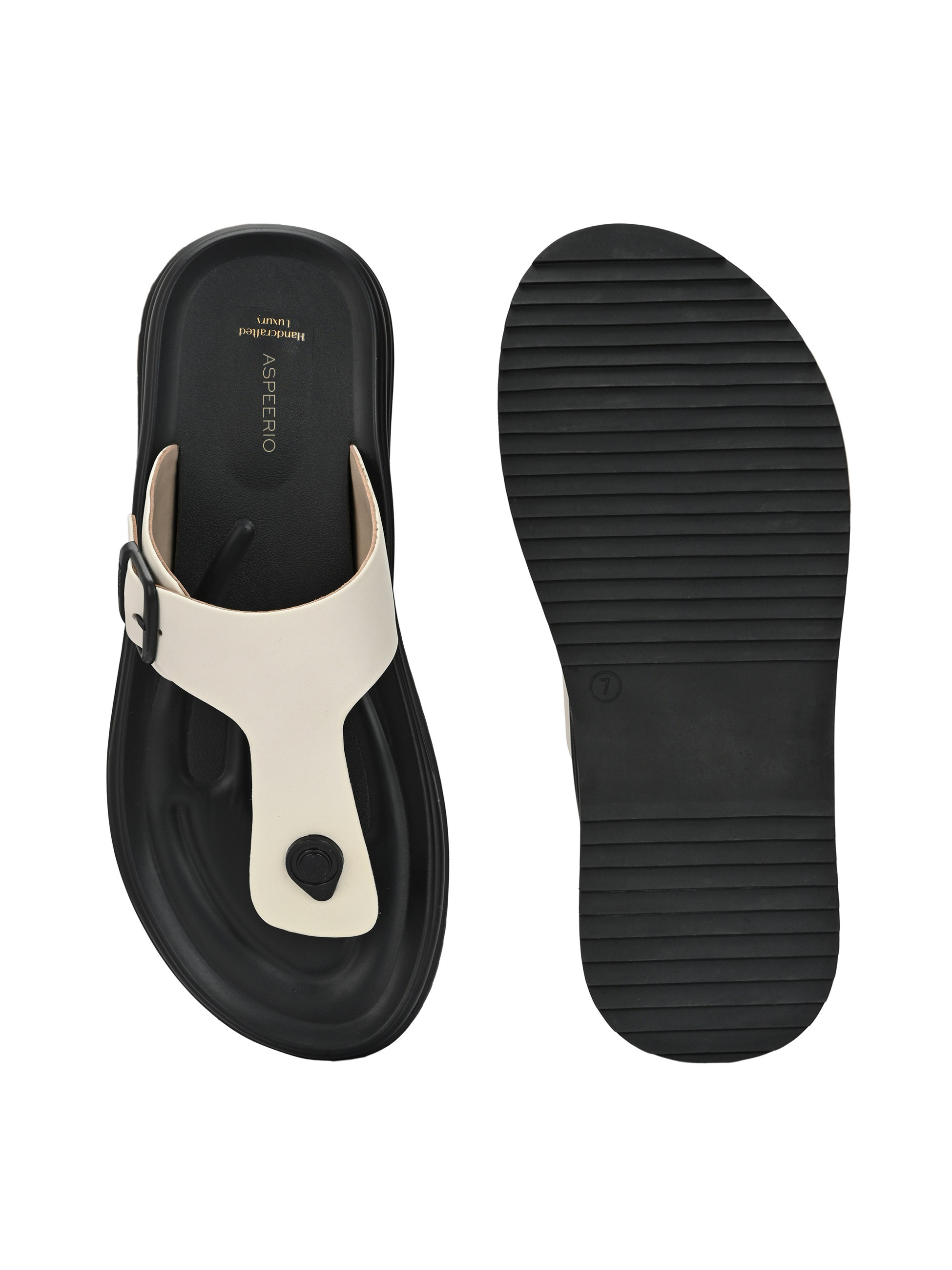 Comet Leather Slippers by Aspeerio