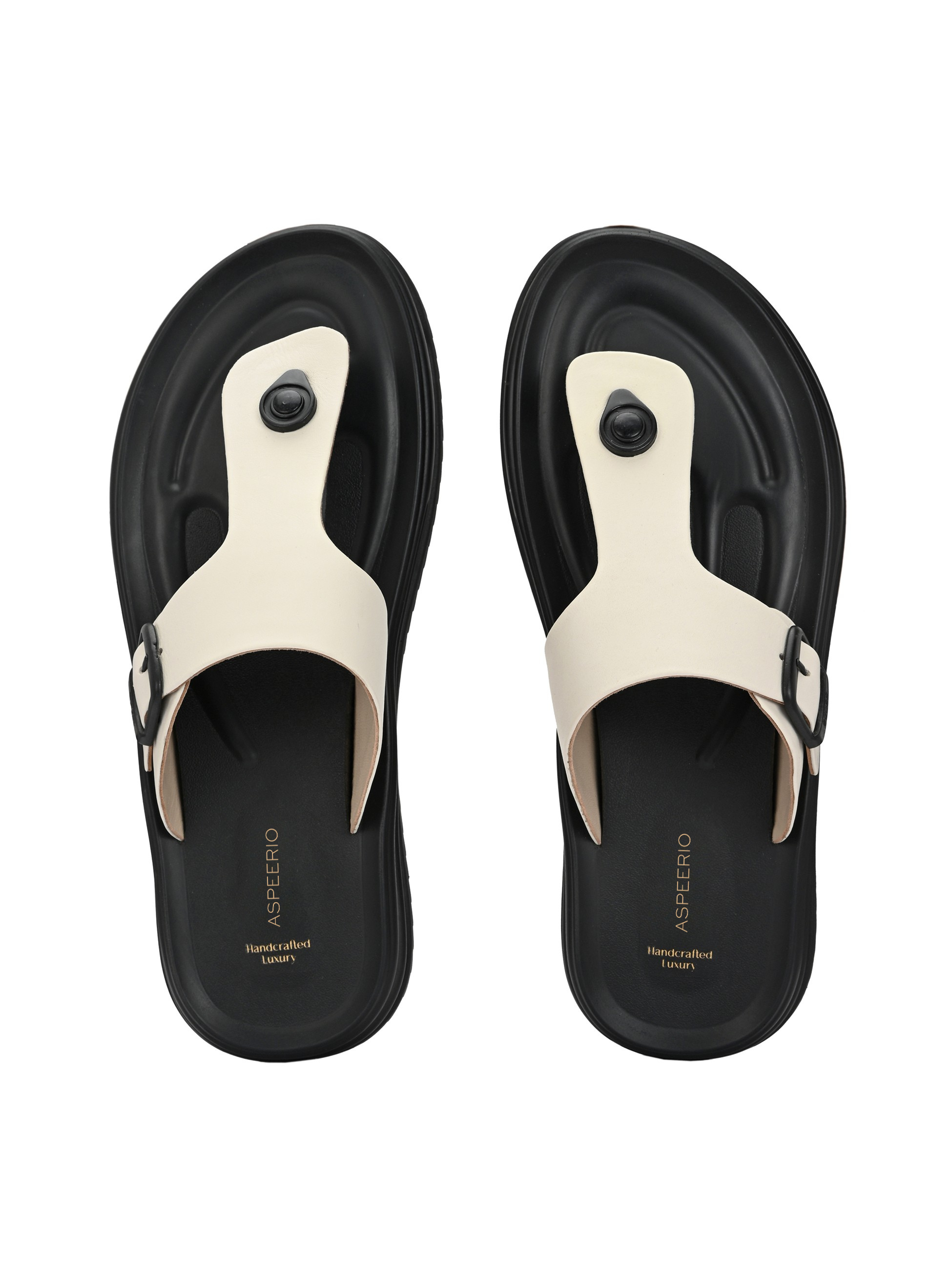 Comet Leather Slippers by Aspeerio