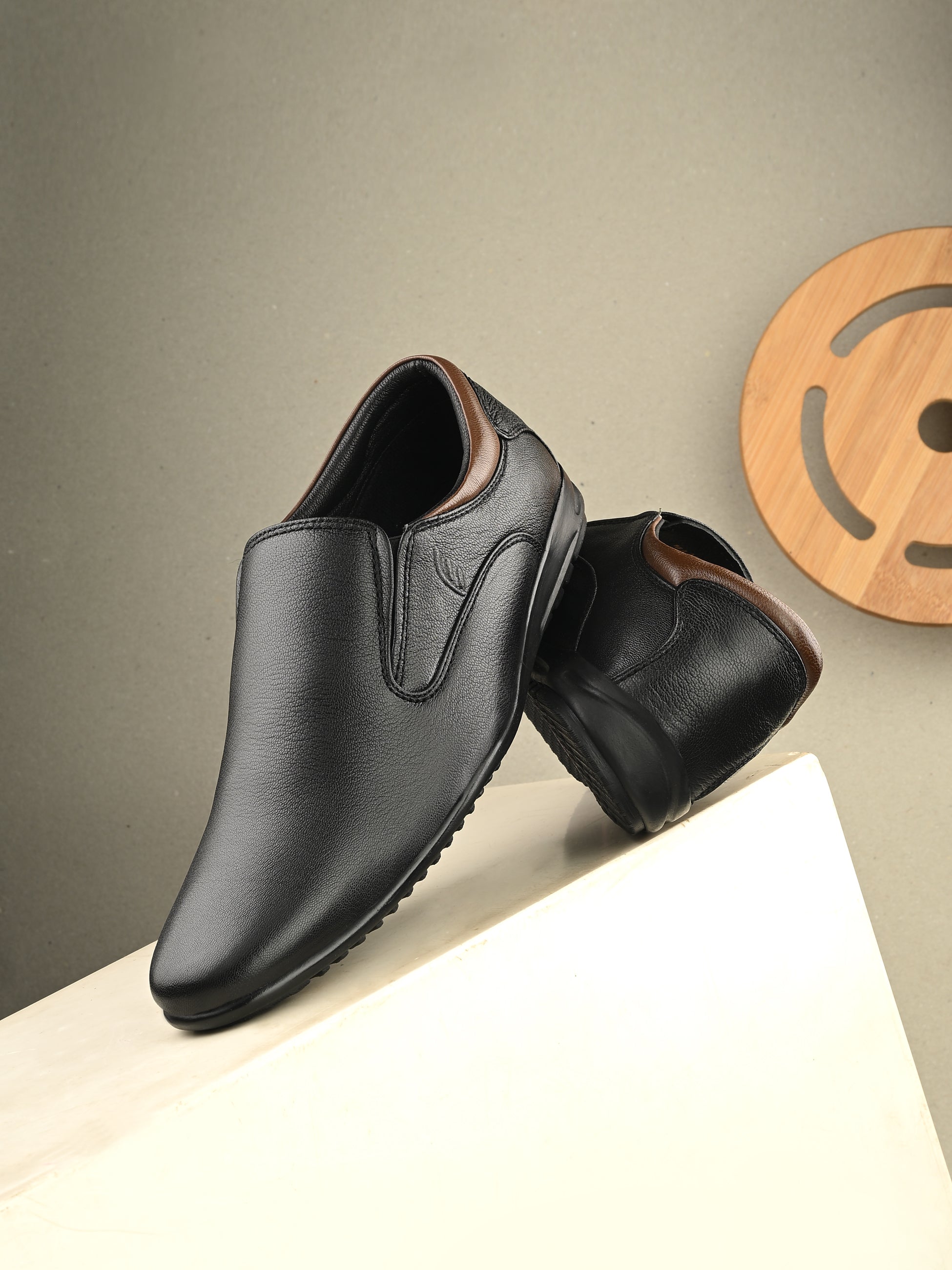 Egoss Comfortable Semi Formal Slip On Shoes For Mens