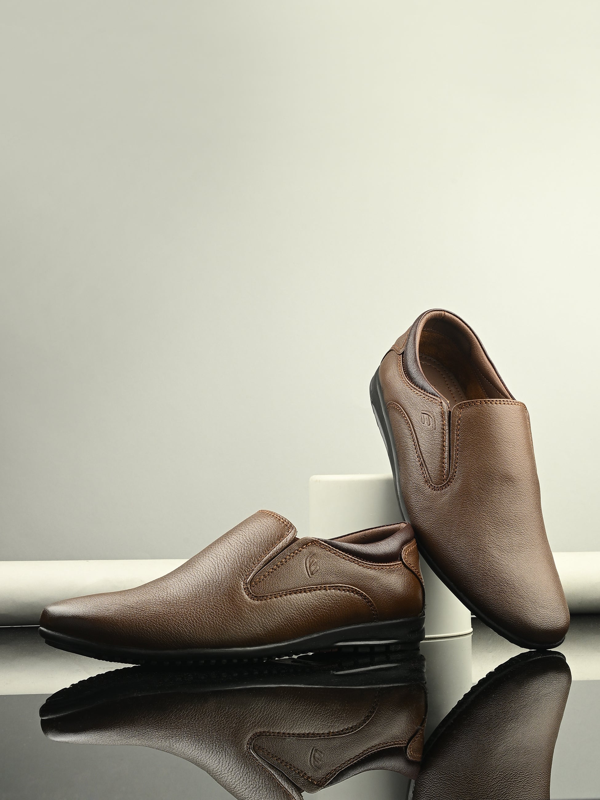 Egoss Comfortable Semi Formal Slip On Shoes For Mens