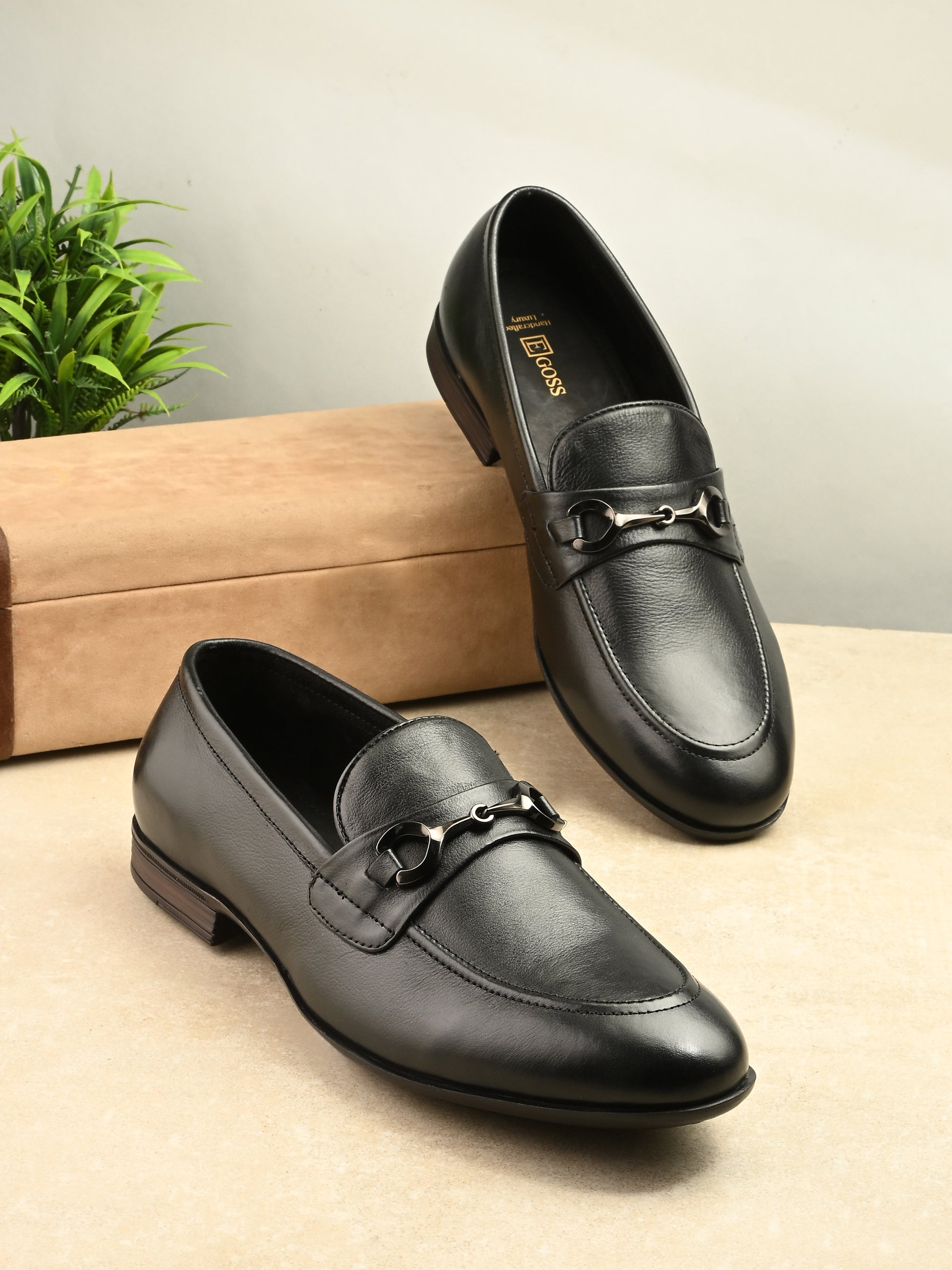 Egoss Formal Loafers For Men
