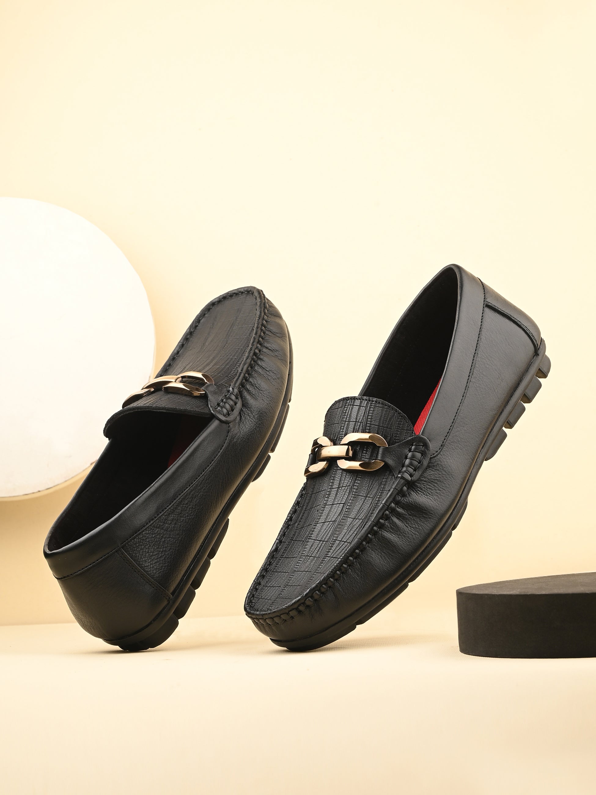 Egoss Printed Loafers For Men