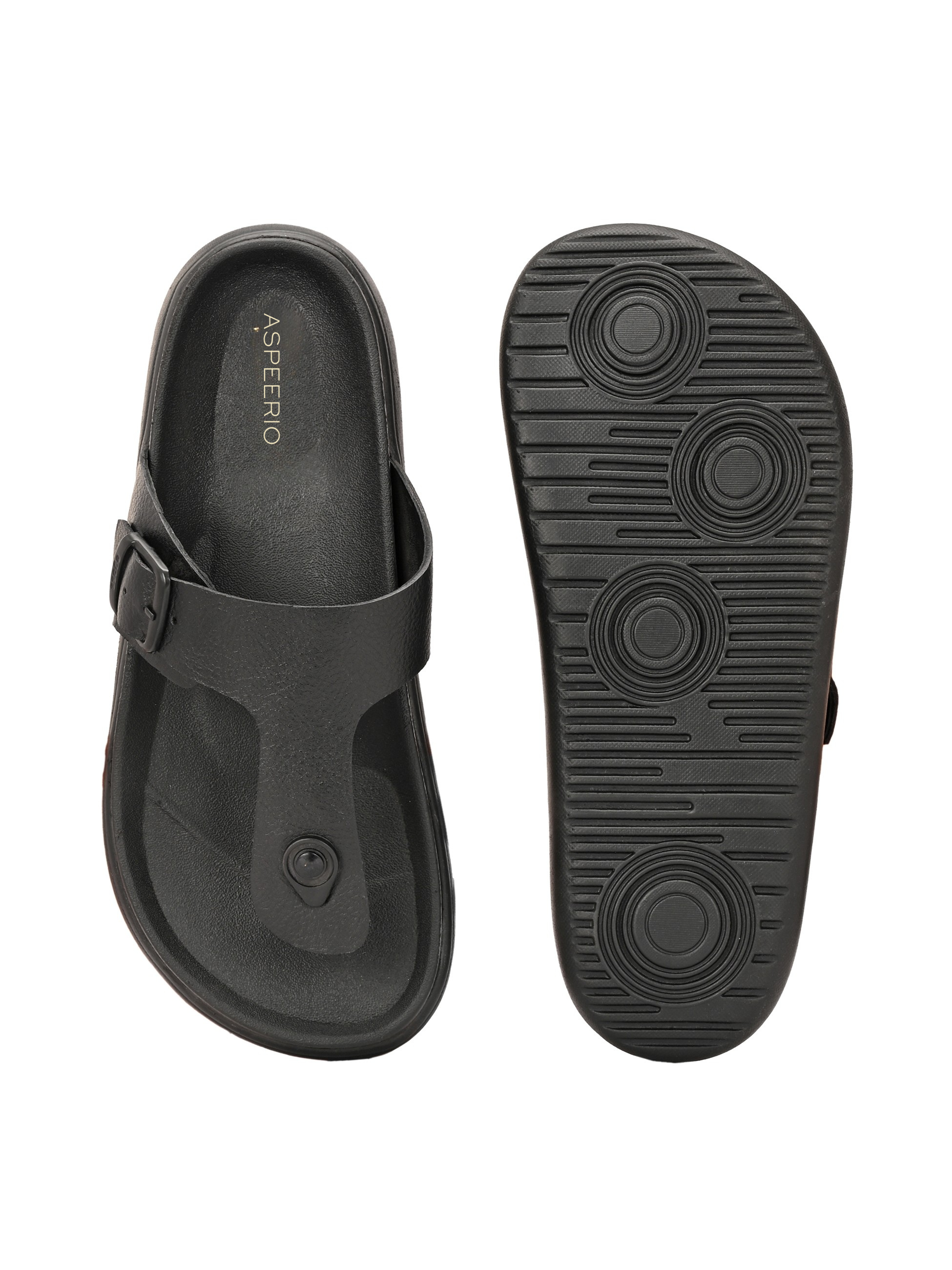Comet Leather Slippers by Aspeerio