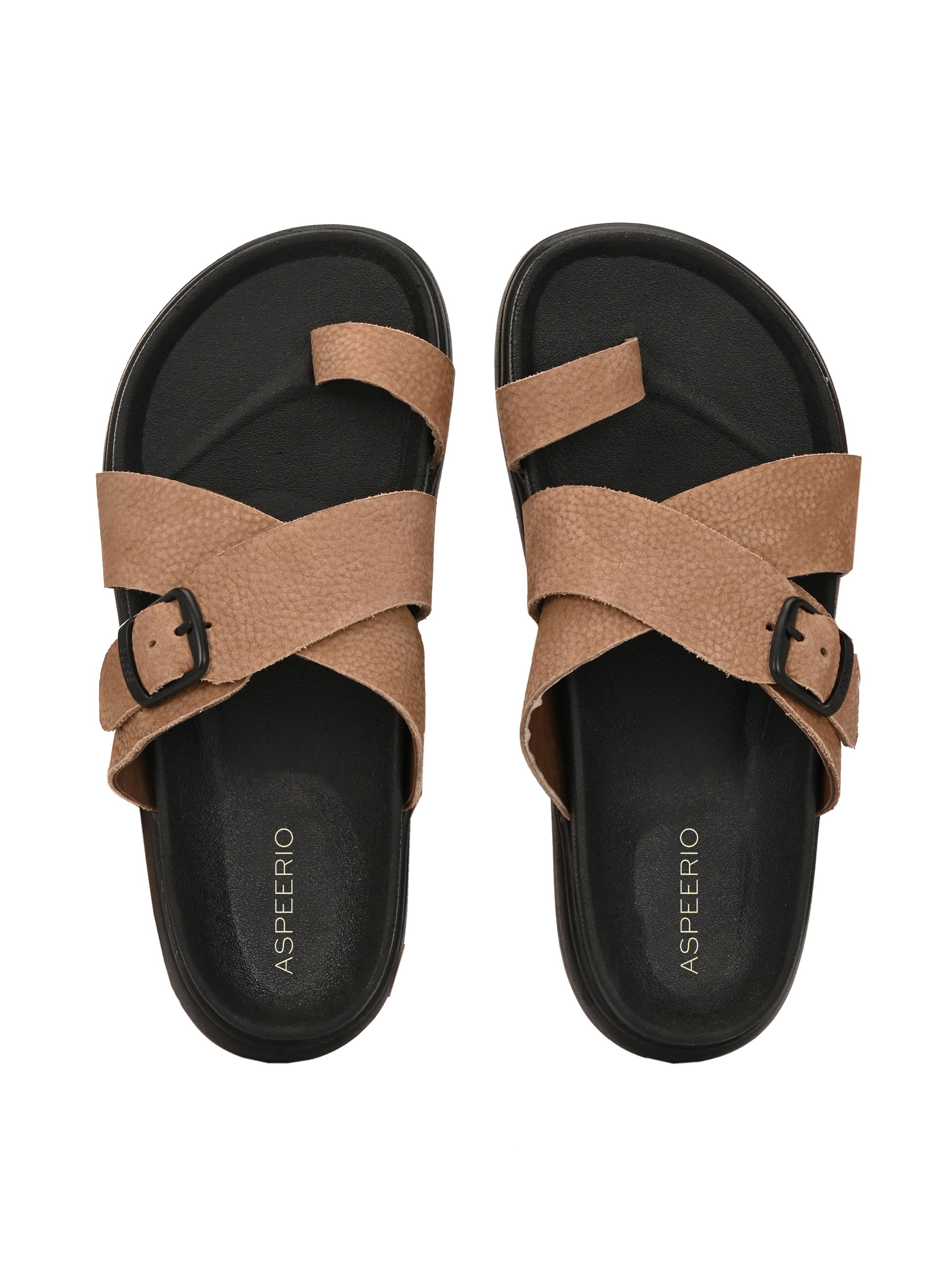 Comet Leather Slippers by Aspeerio