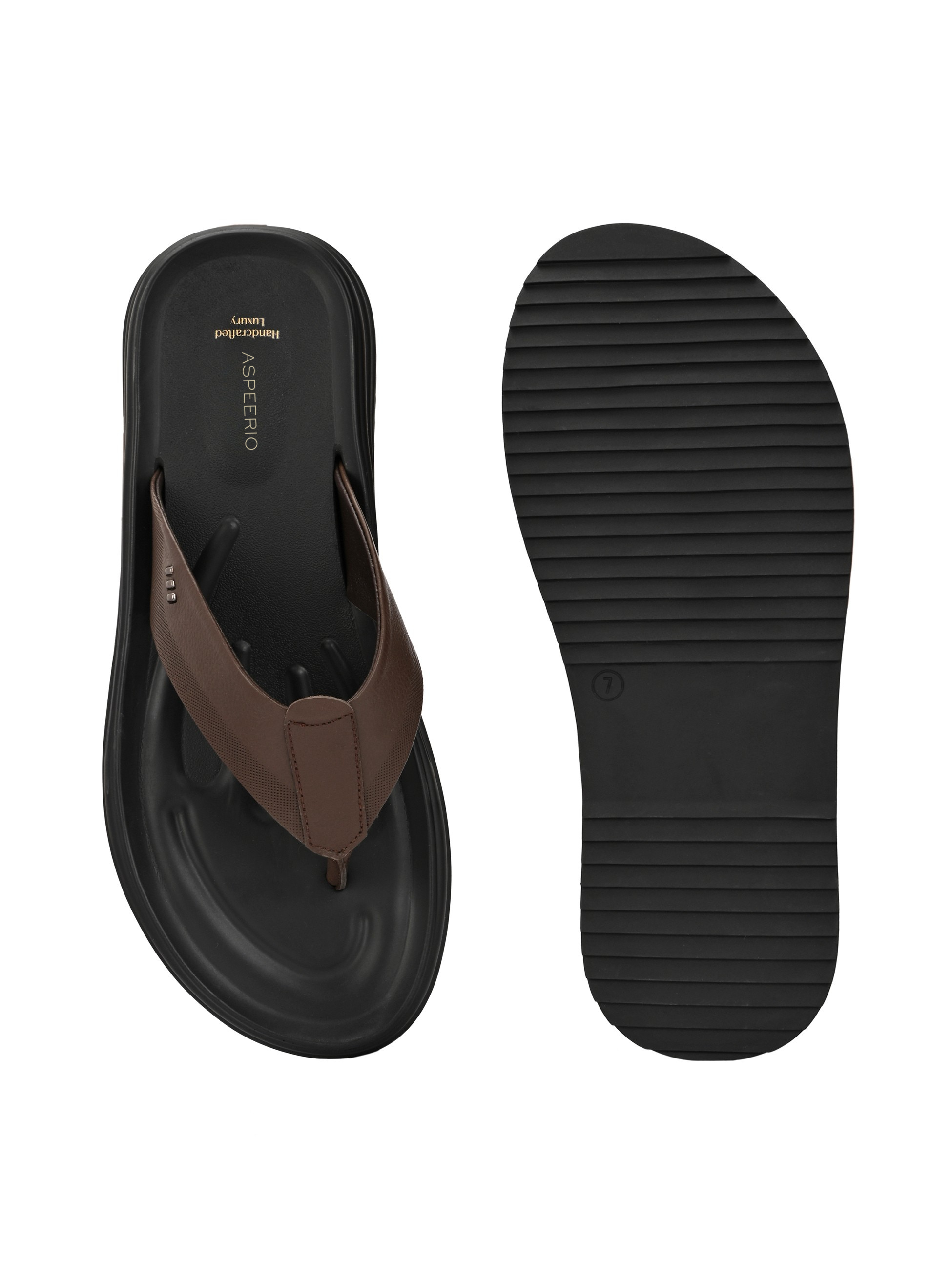 Comet Leather Slippers by Aspeerio