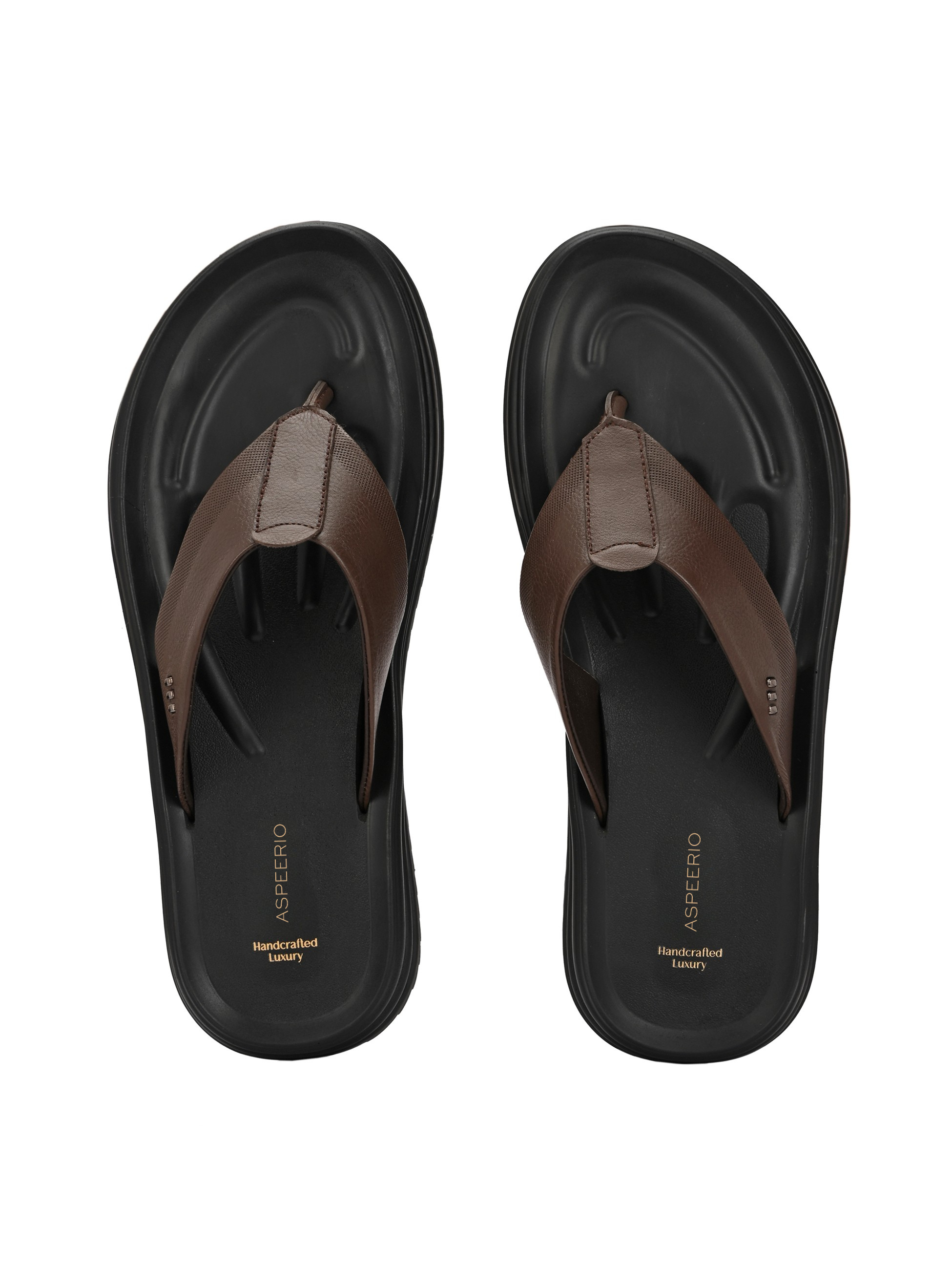 Comet Leather Slippers by Aspeerio