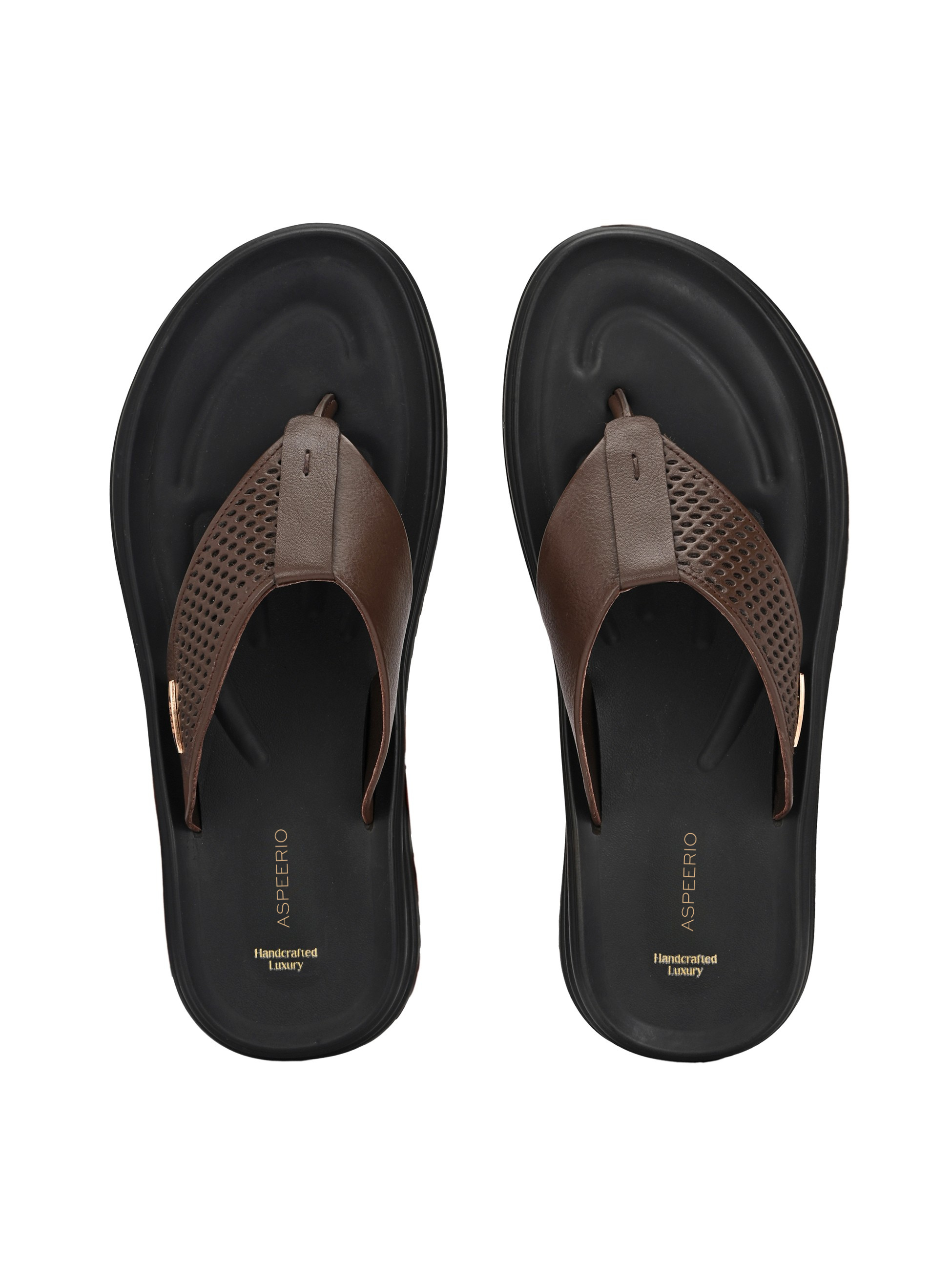 Comet Leather Slippers by Aspeerio
