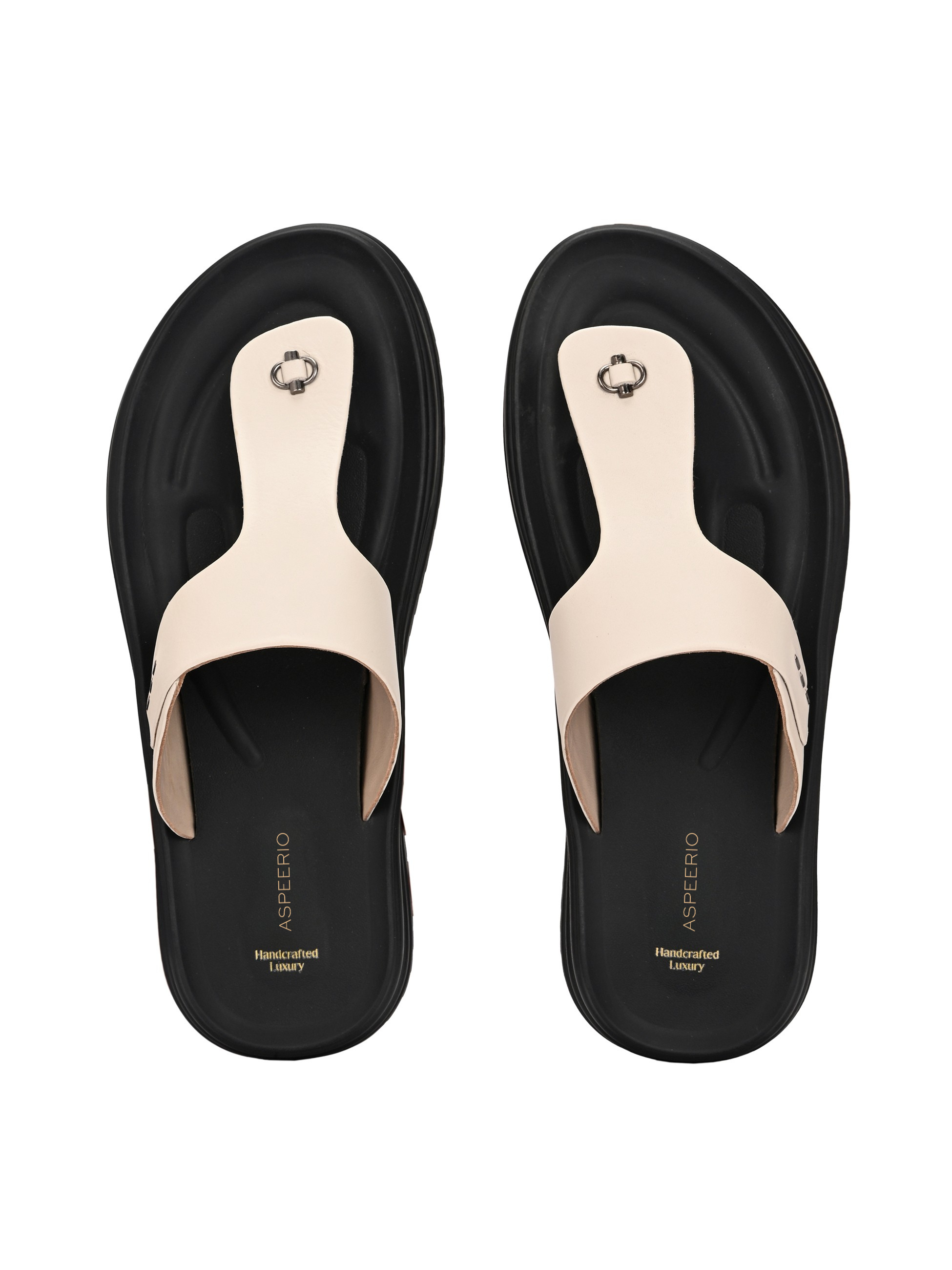 Comet Leather Slippers by Aspeerio
