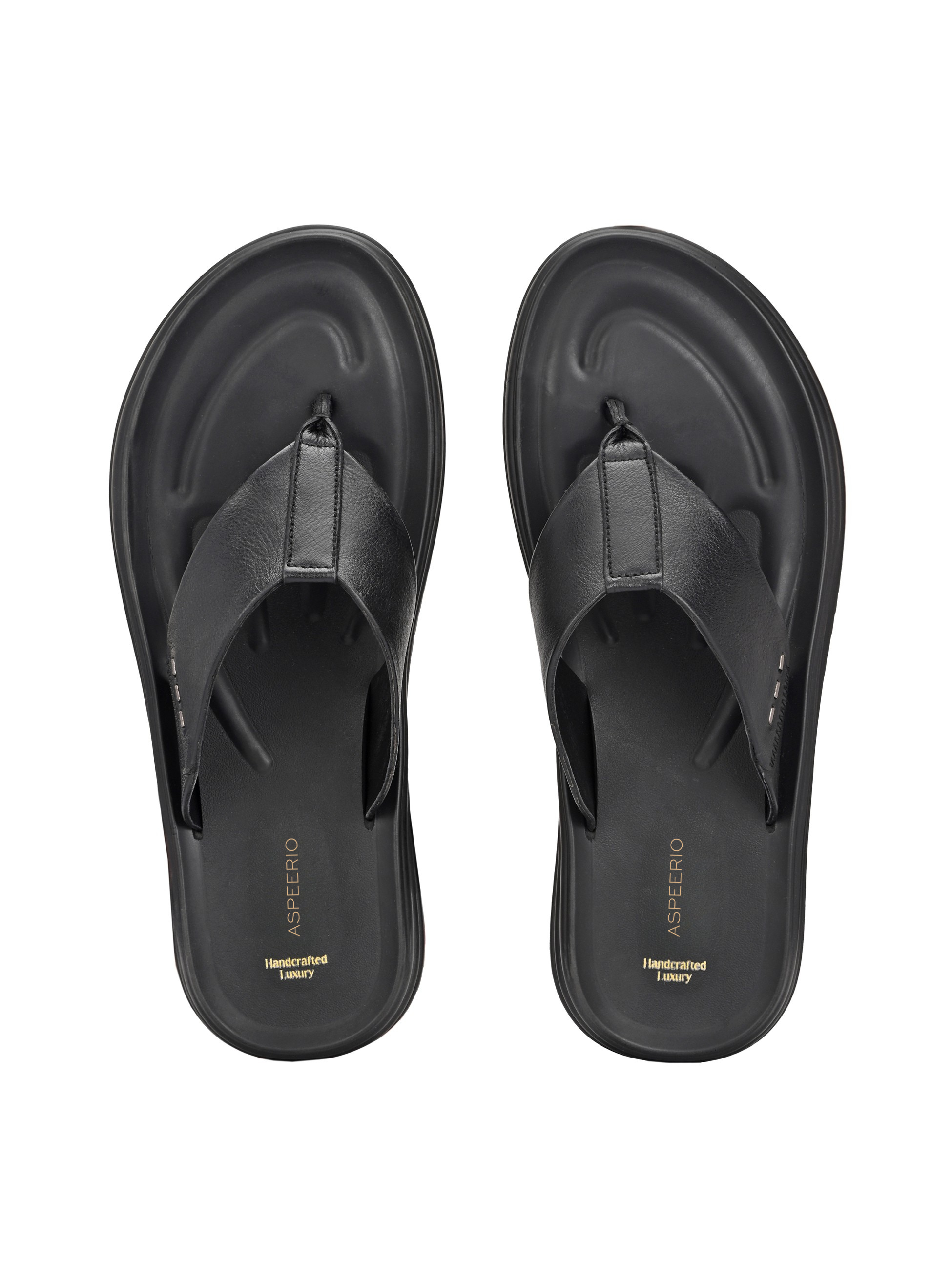 Comet Leather Slippers by Aspeerio
