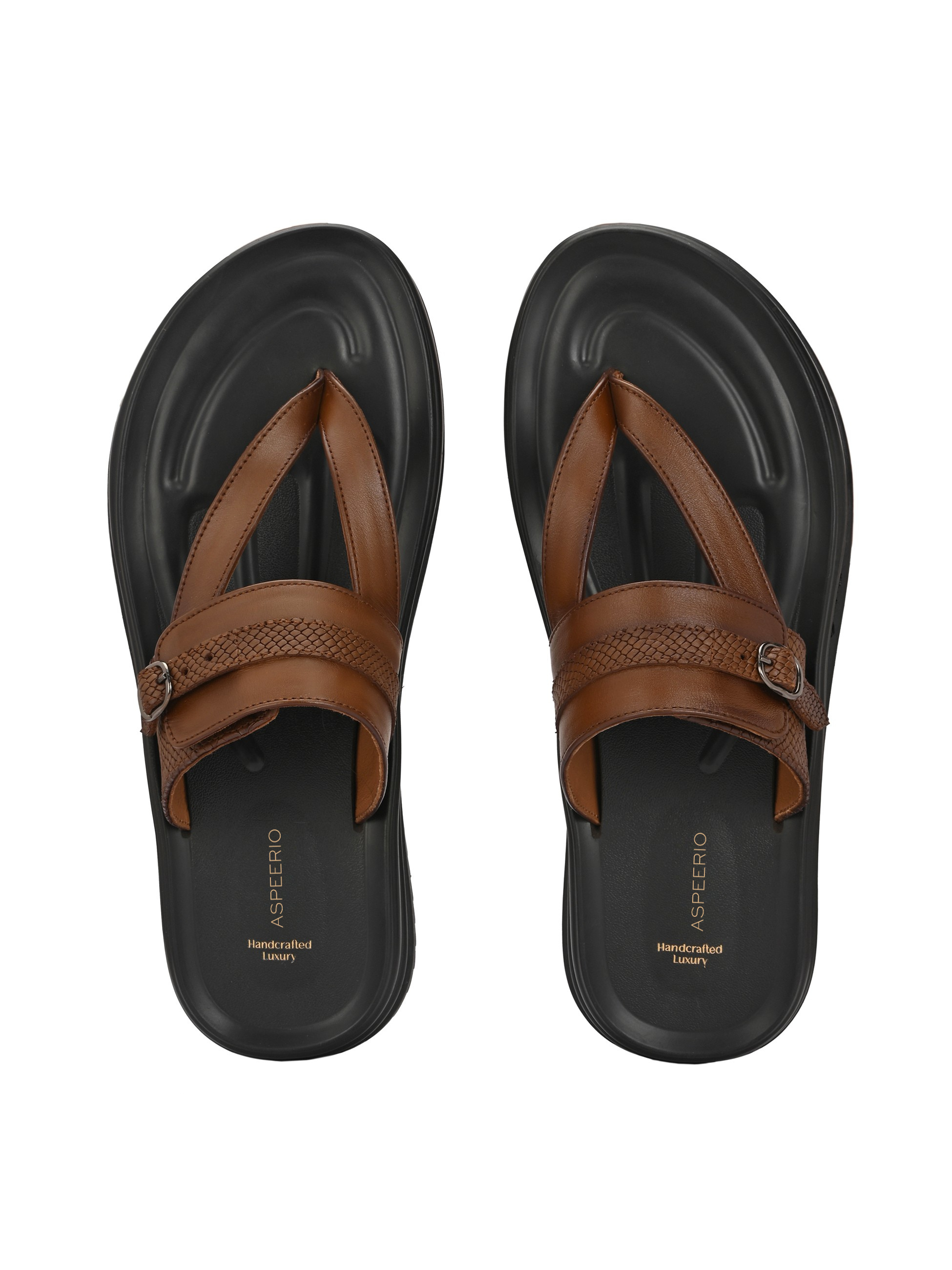 Comet Leather Slippers by Aspeerio
