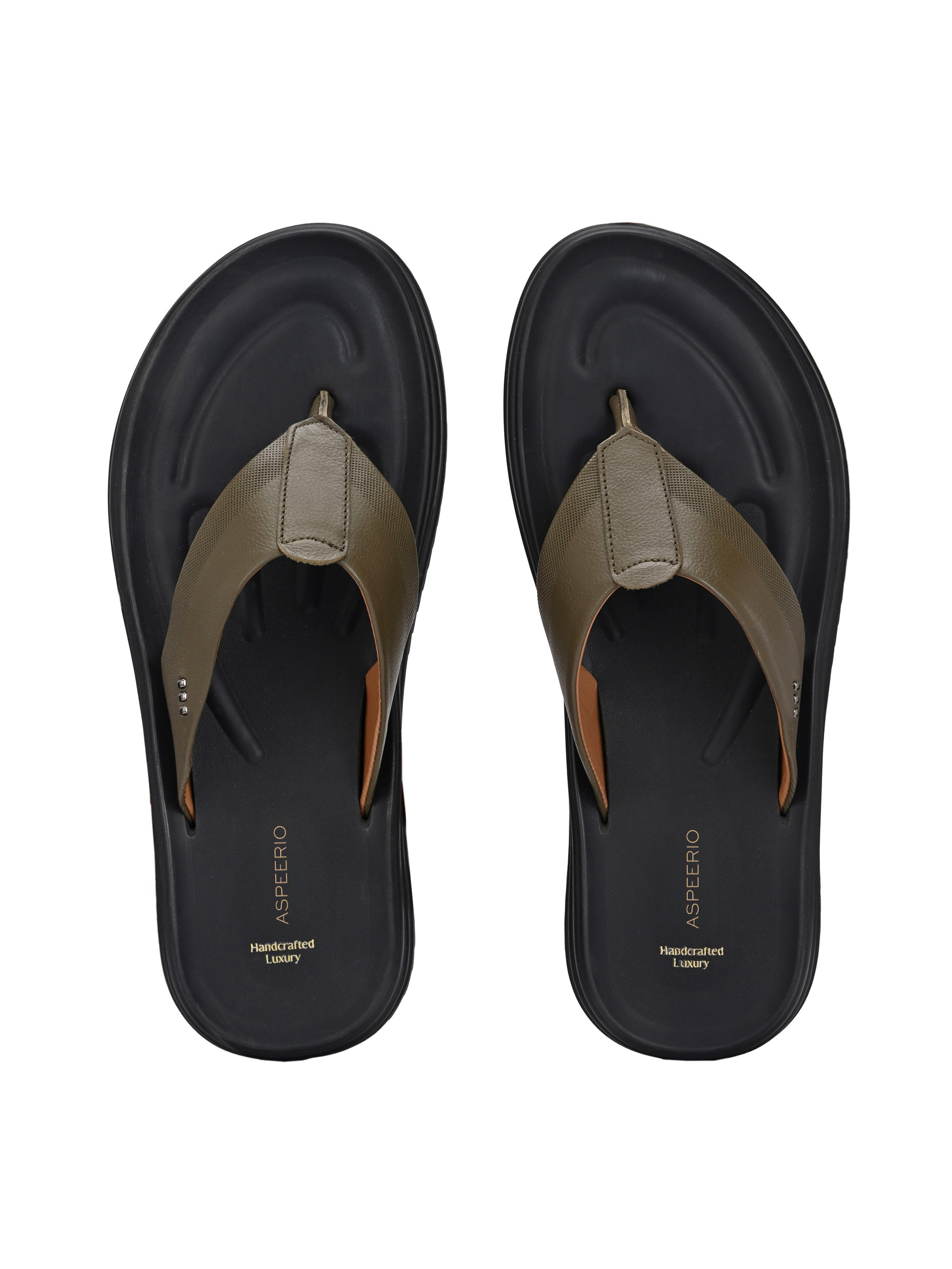 Comet Leather Slippers by Aspeerio