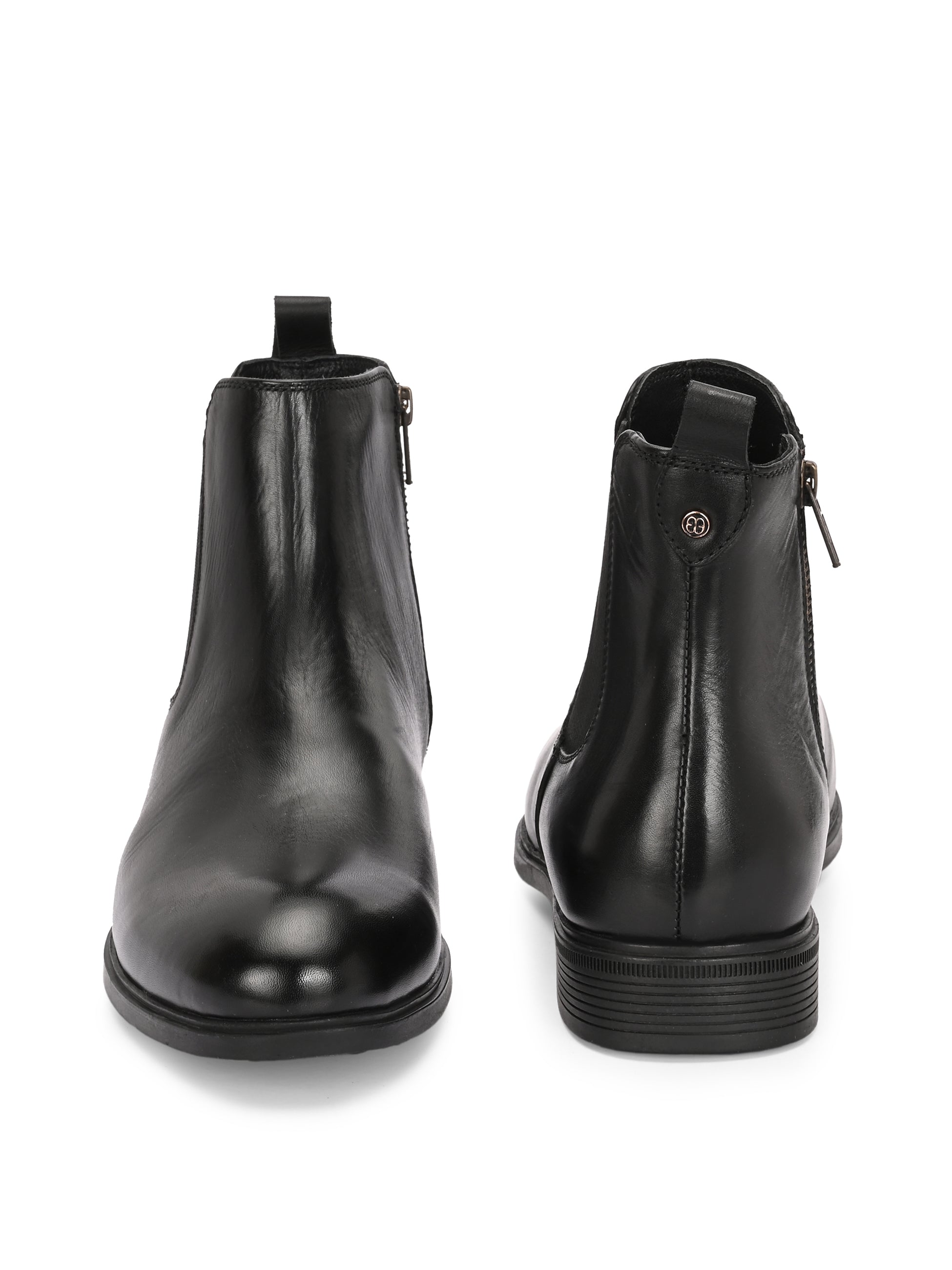 Egoss Leather Chelsea Boots For Men
