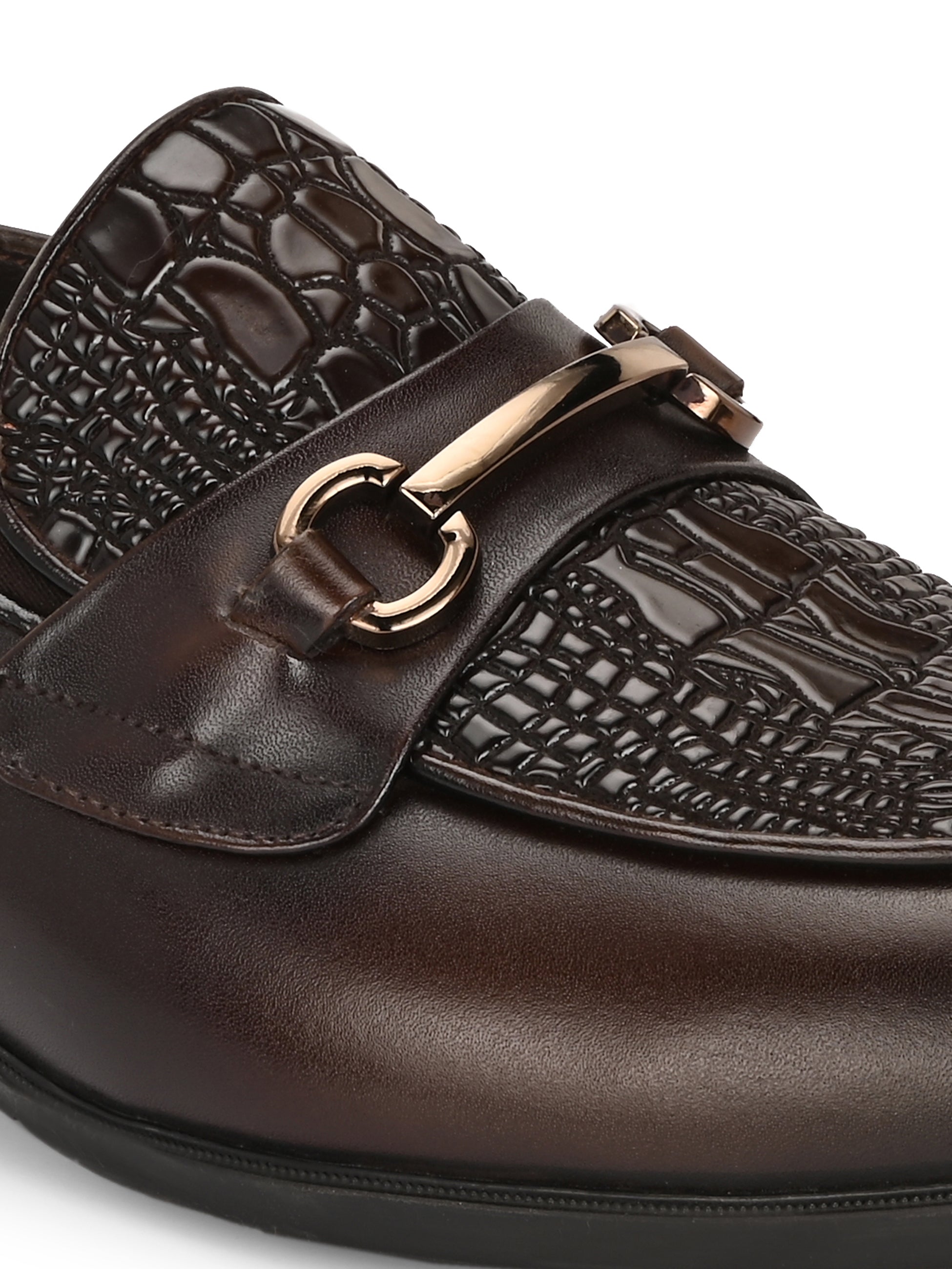 Titanium Party Loafers by Aspeerio