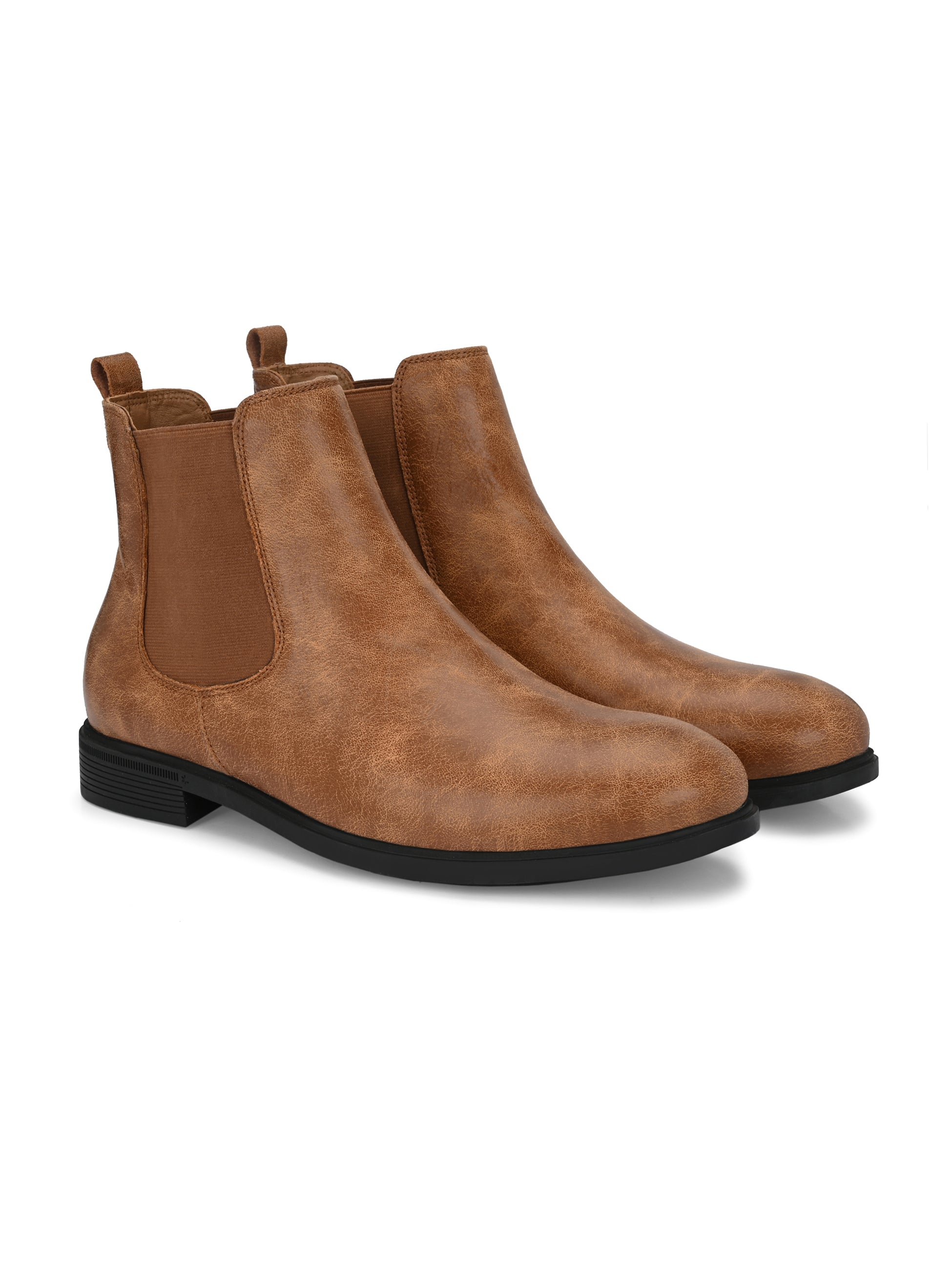 Egoss Leather Chelsea Boots For Men