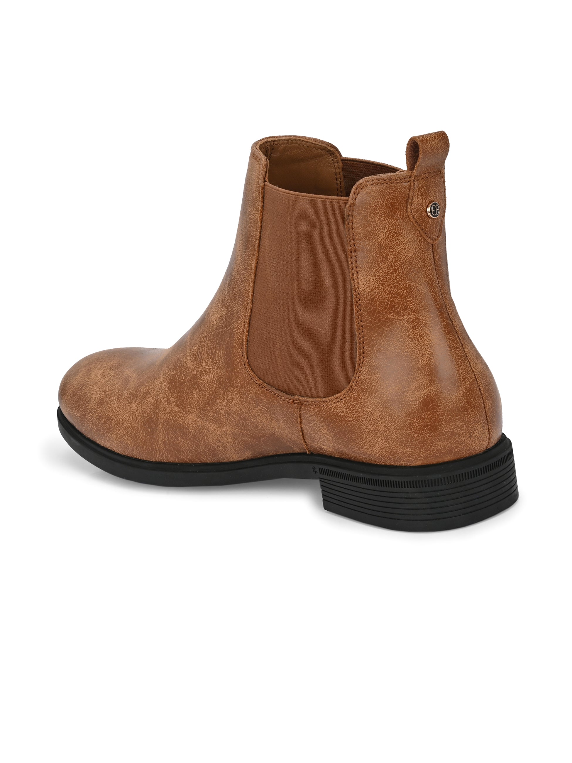 Egoss Leather Chelsea Boots For Men