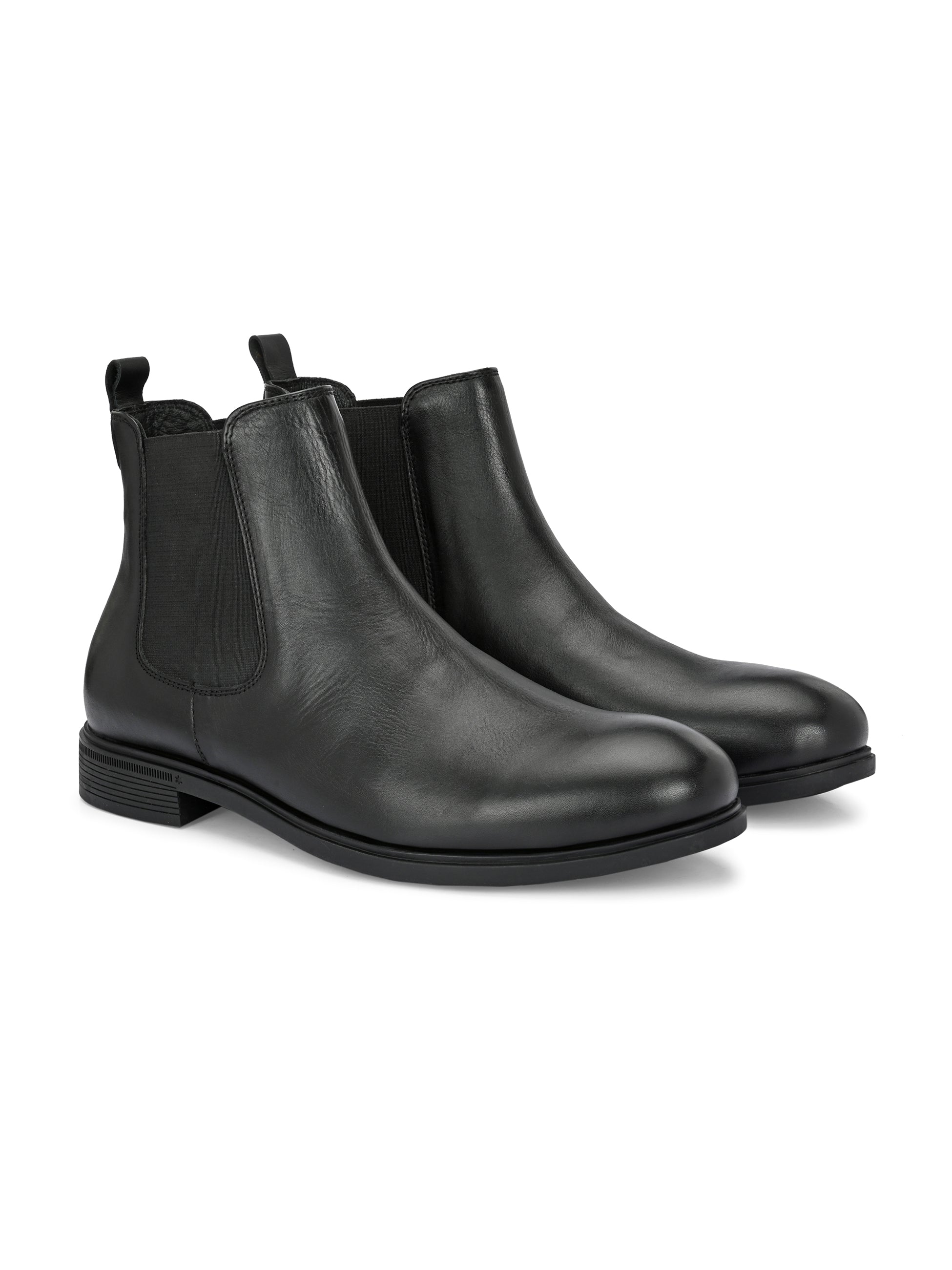 Egoss Leather Chelsea Boots For Men