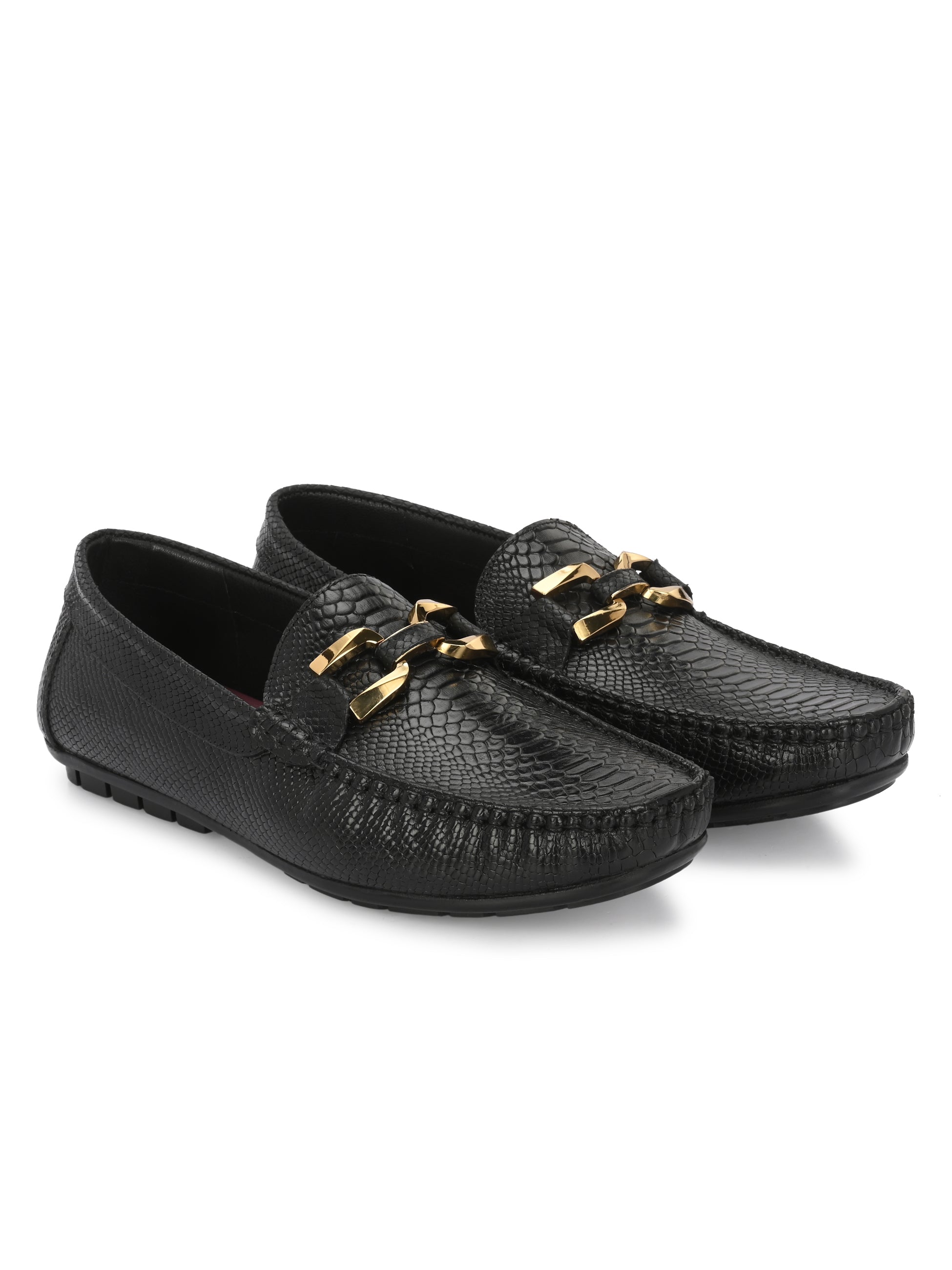 Egoss Platinum Loafers For Men