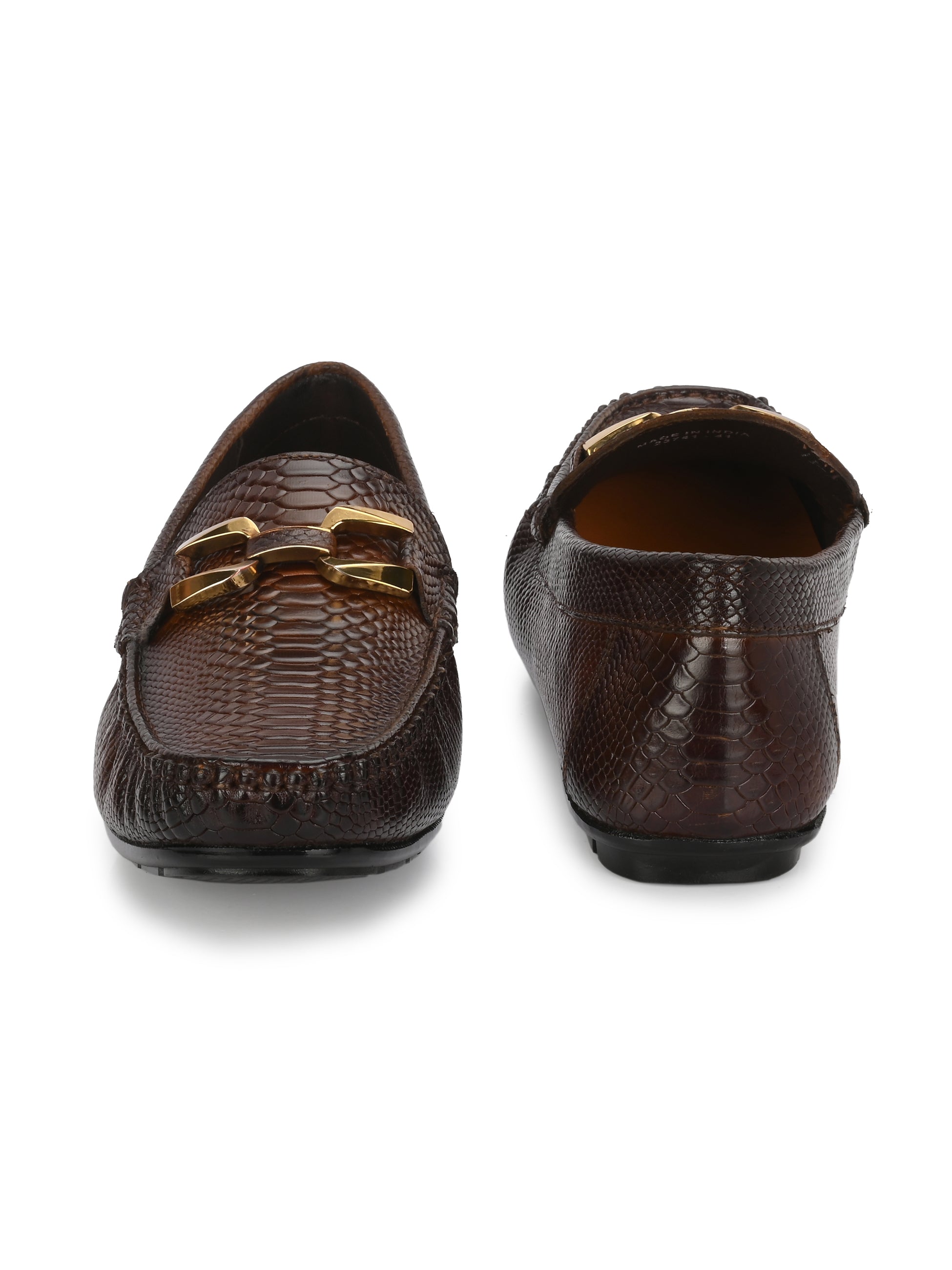 Egoss Platinum Loafers For Men