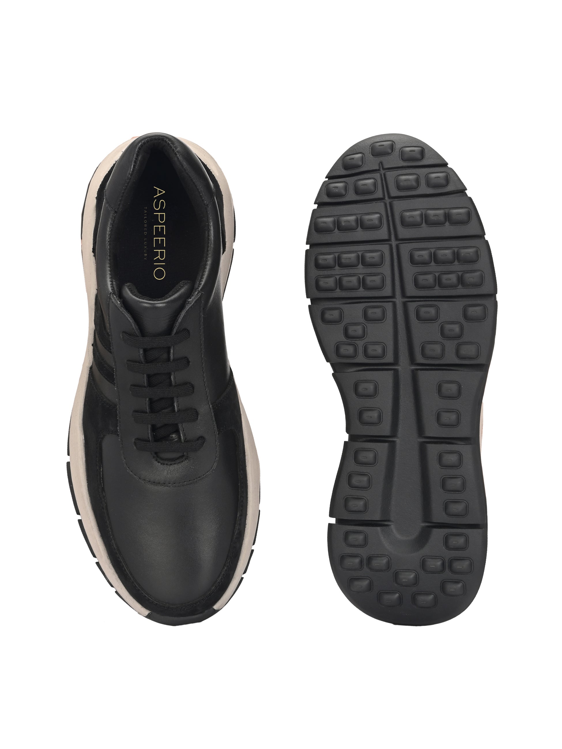 Drift Lace-Up Sneakers by Aspeerio