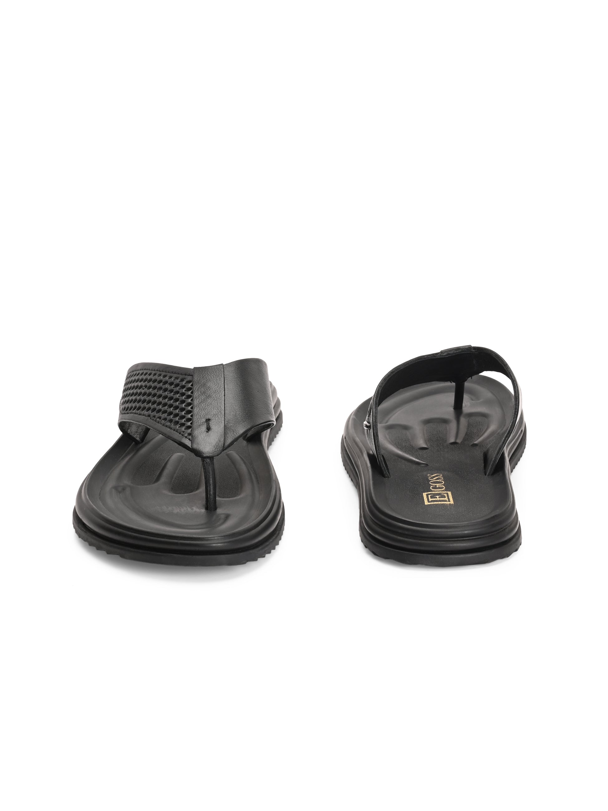 Comet Leather Slippers by Aspeerio