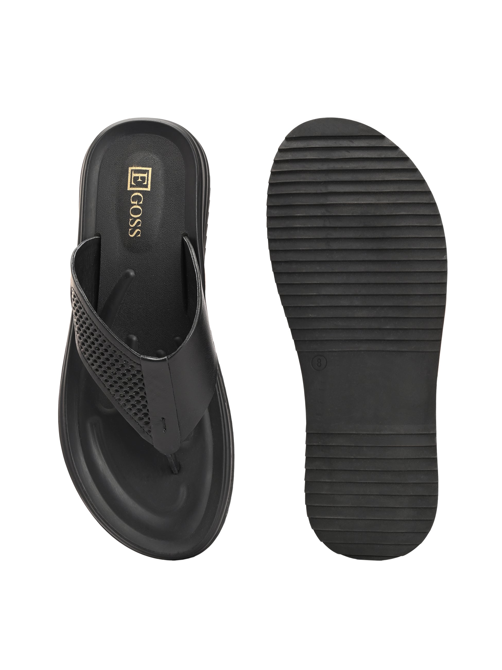 Comet Leather Slippers by Aspeerio