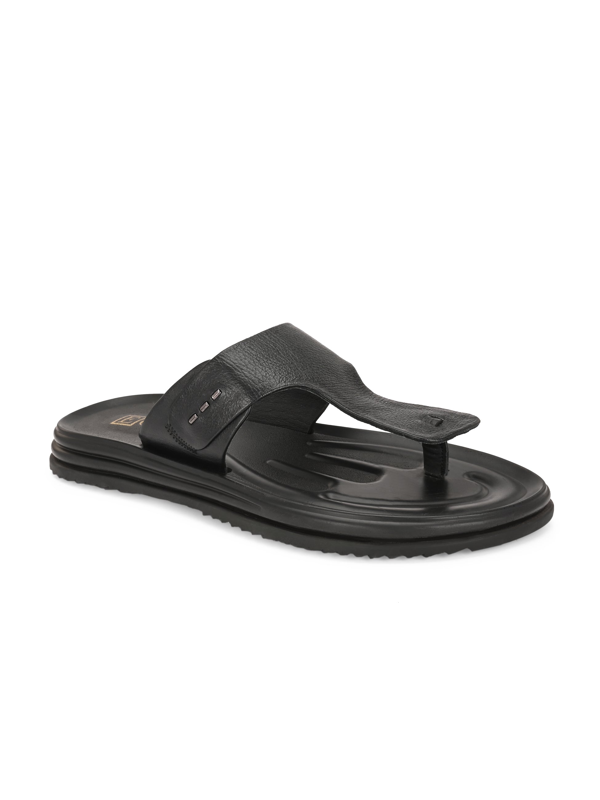 Comet Leather Slippers by Aspeerio