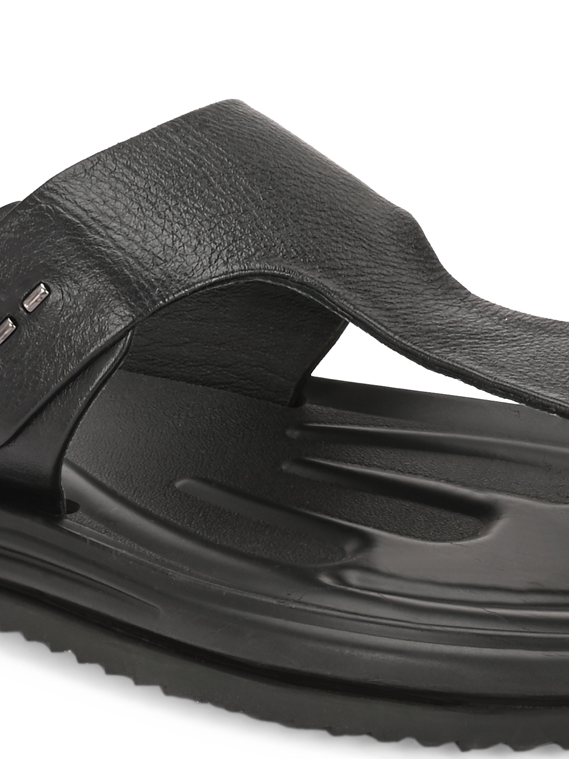 Comet Leather Slippers by Aspeerio