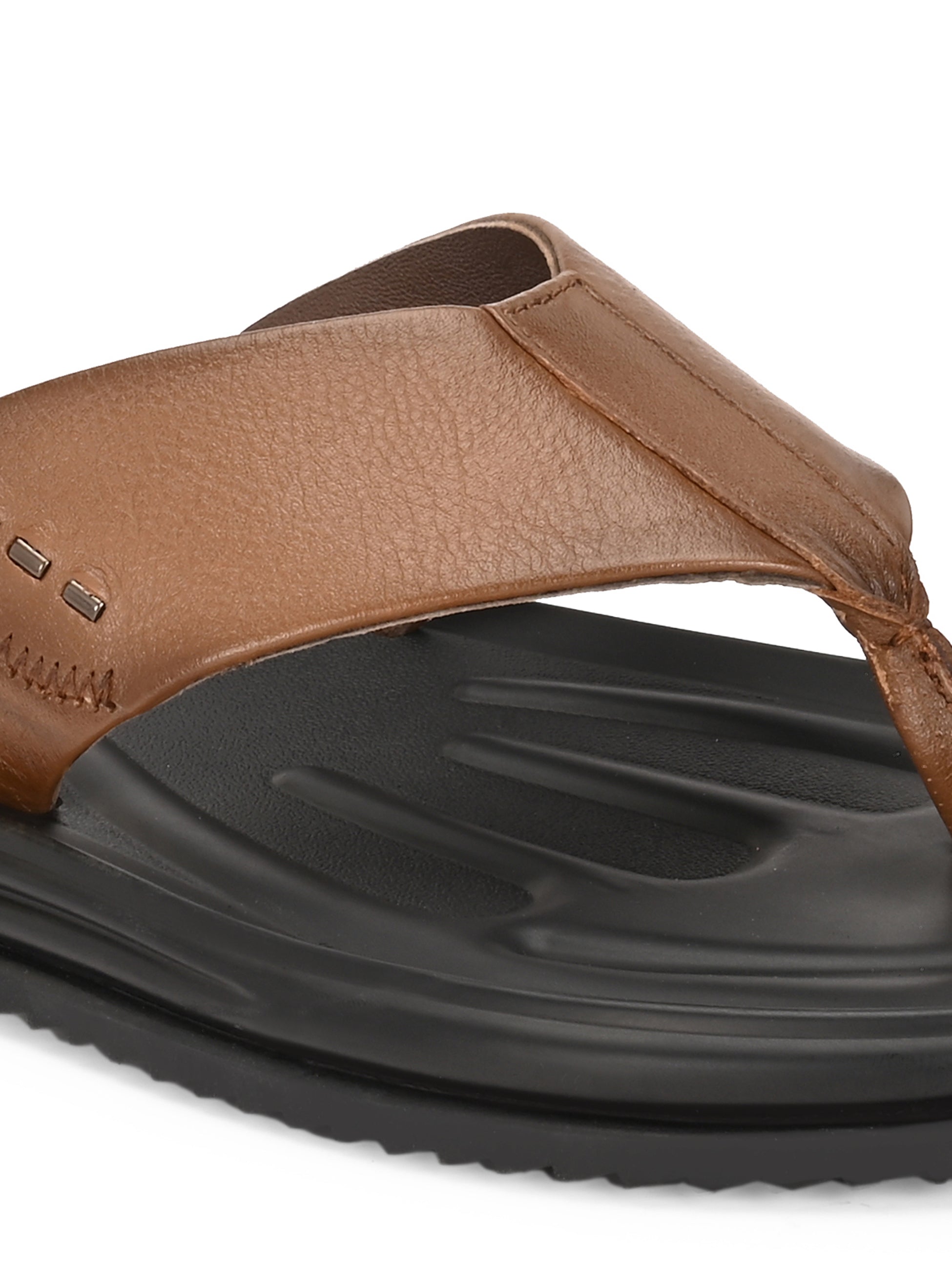 Comet Leather Slippers by Aspeerio