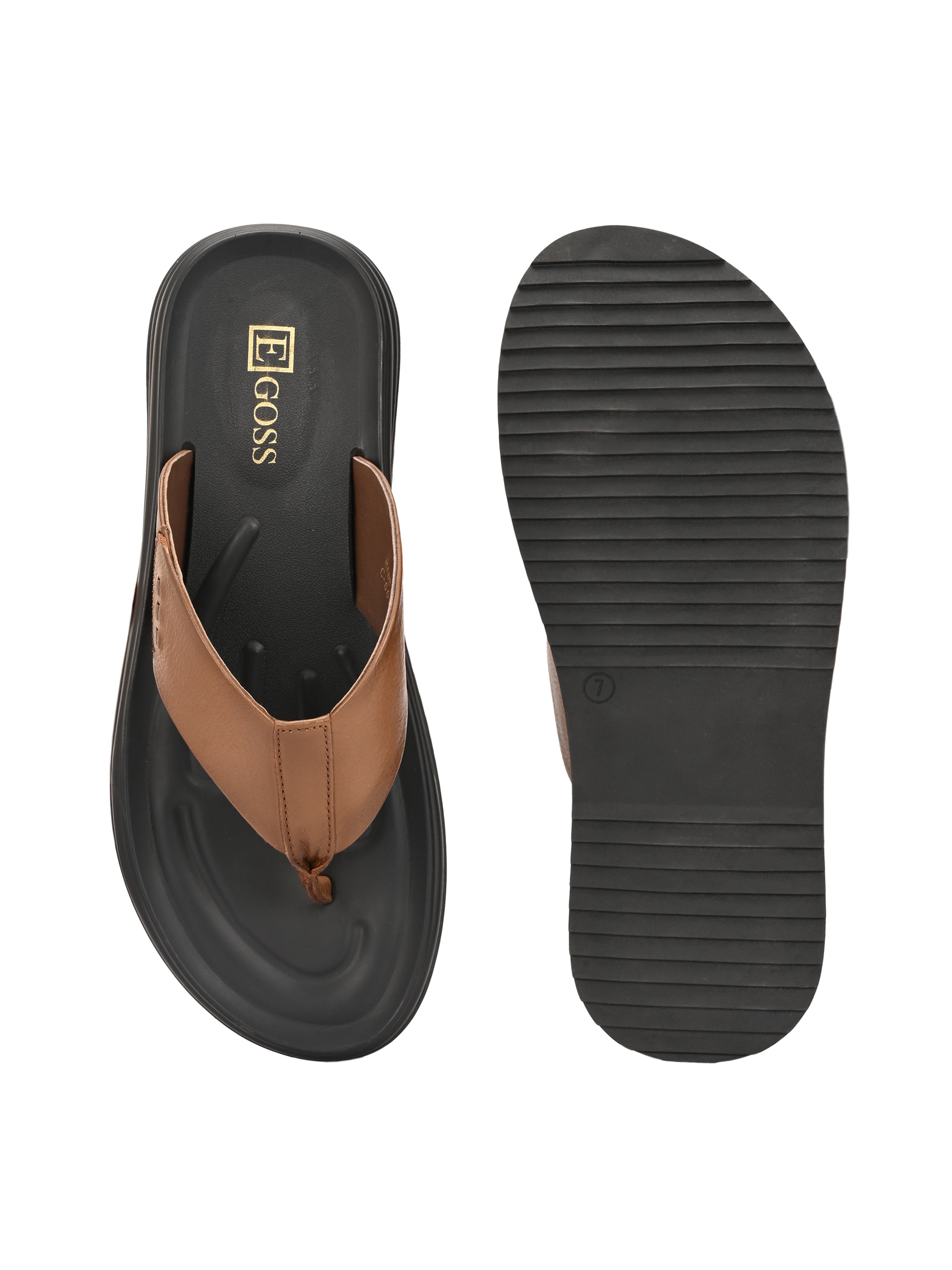 Comet Leather Slippers by Aspeerio
