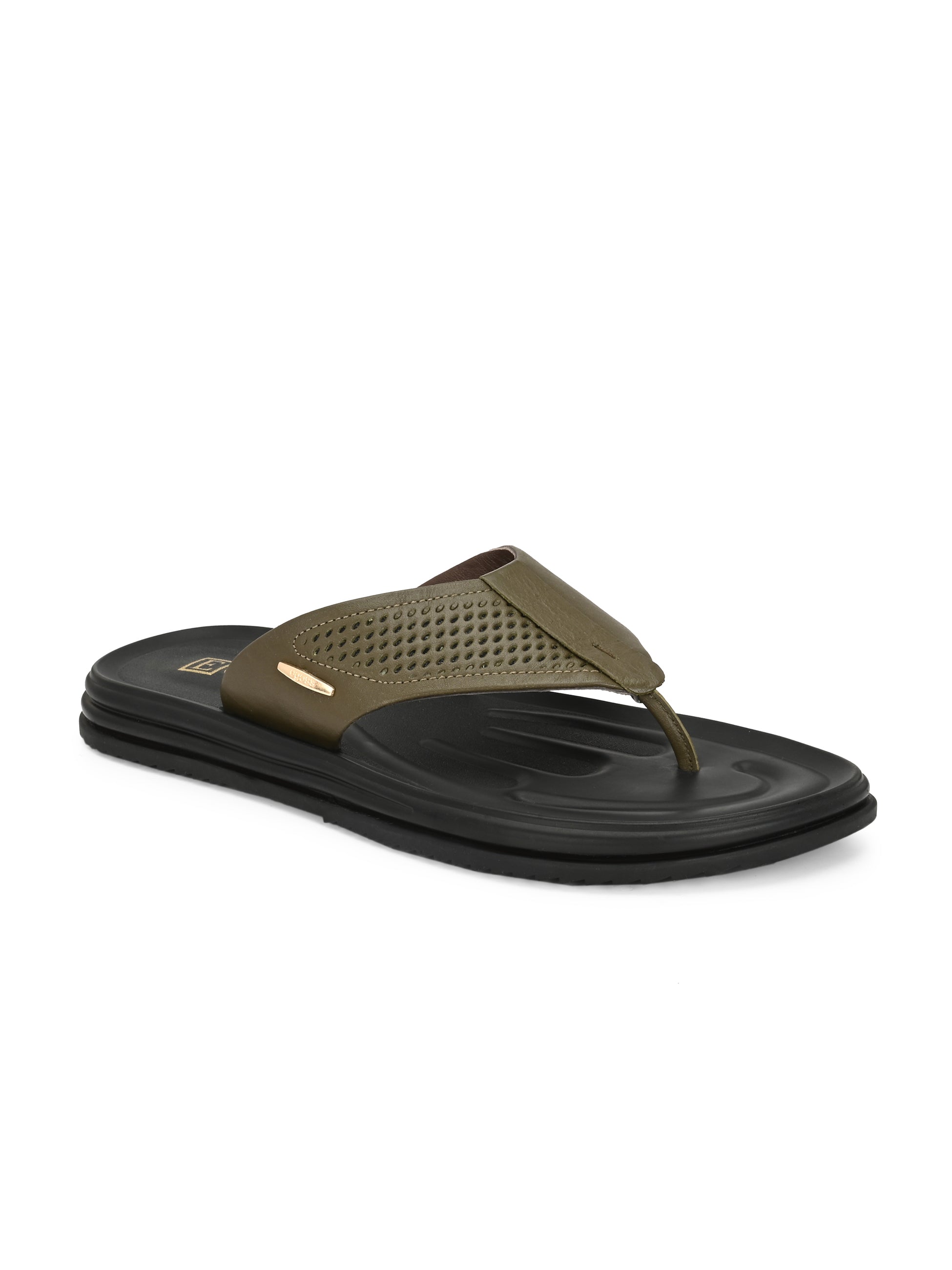 Comet Leather Slippers by Aspeerio
