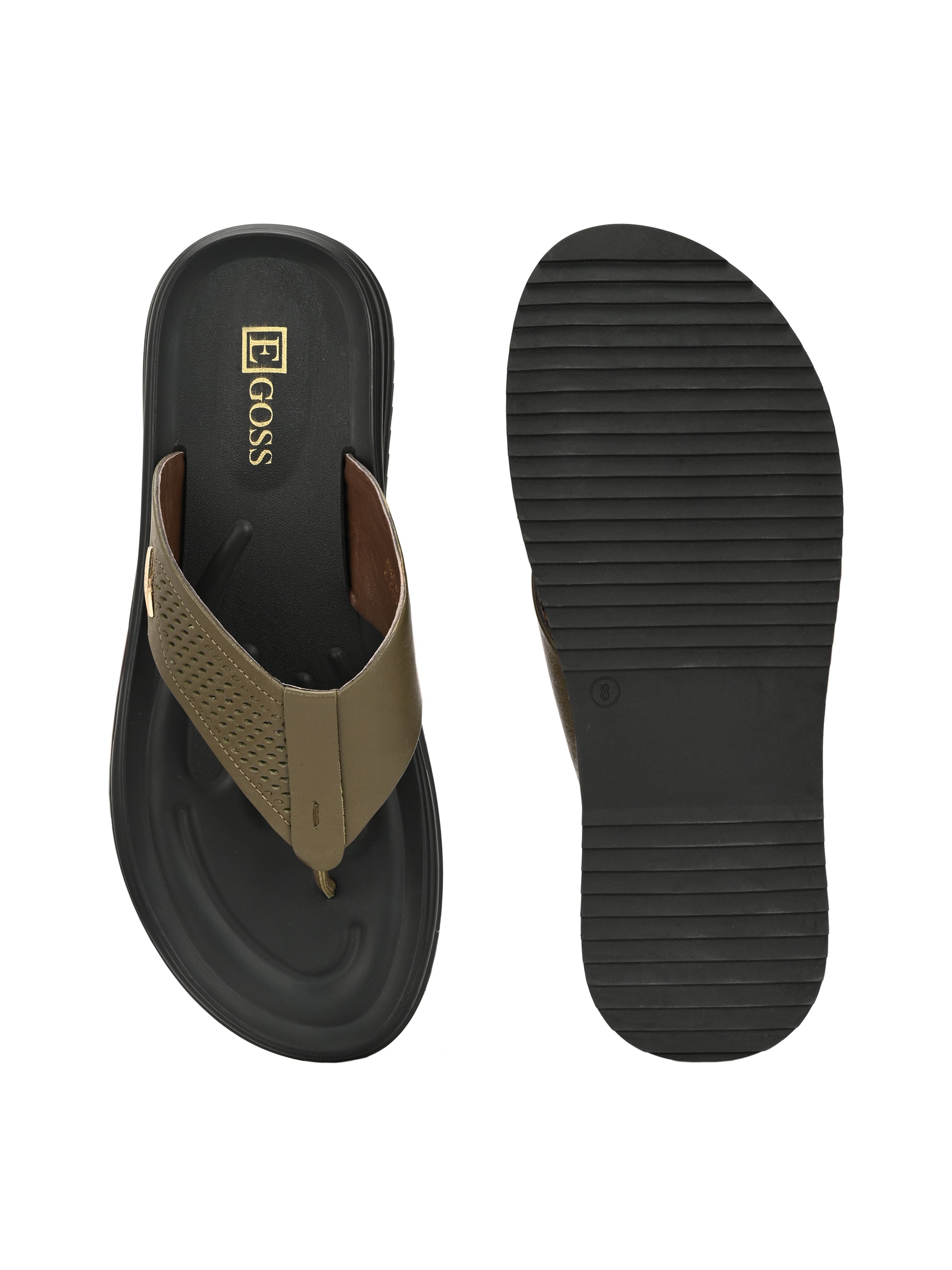 Comet Leather Slippers by Aspeerio