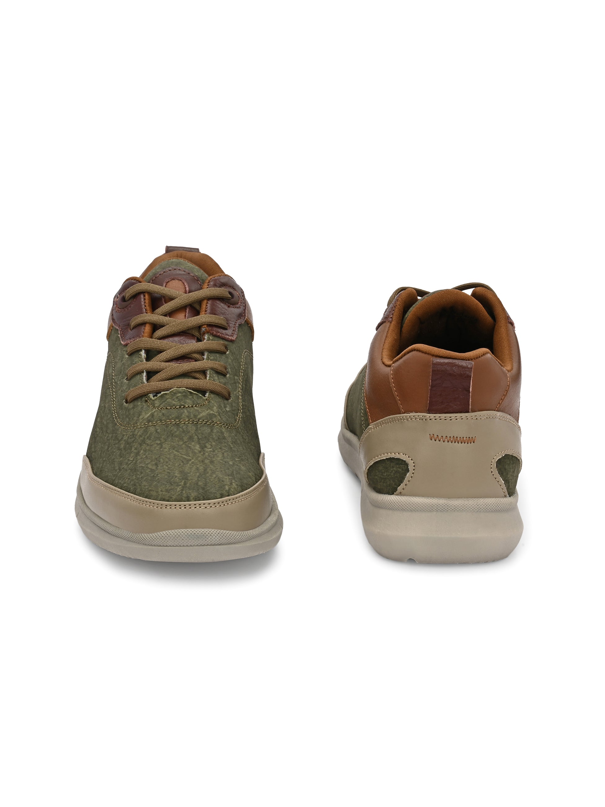 Moonwalk Lace-Up Sneakers by Aspeerio