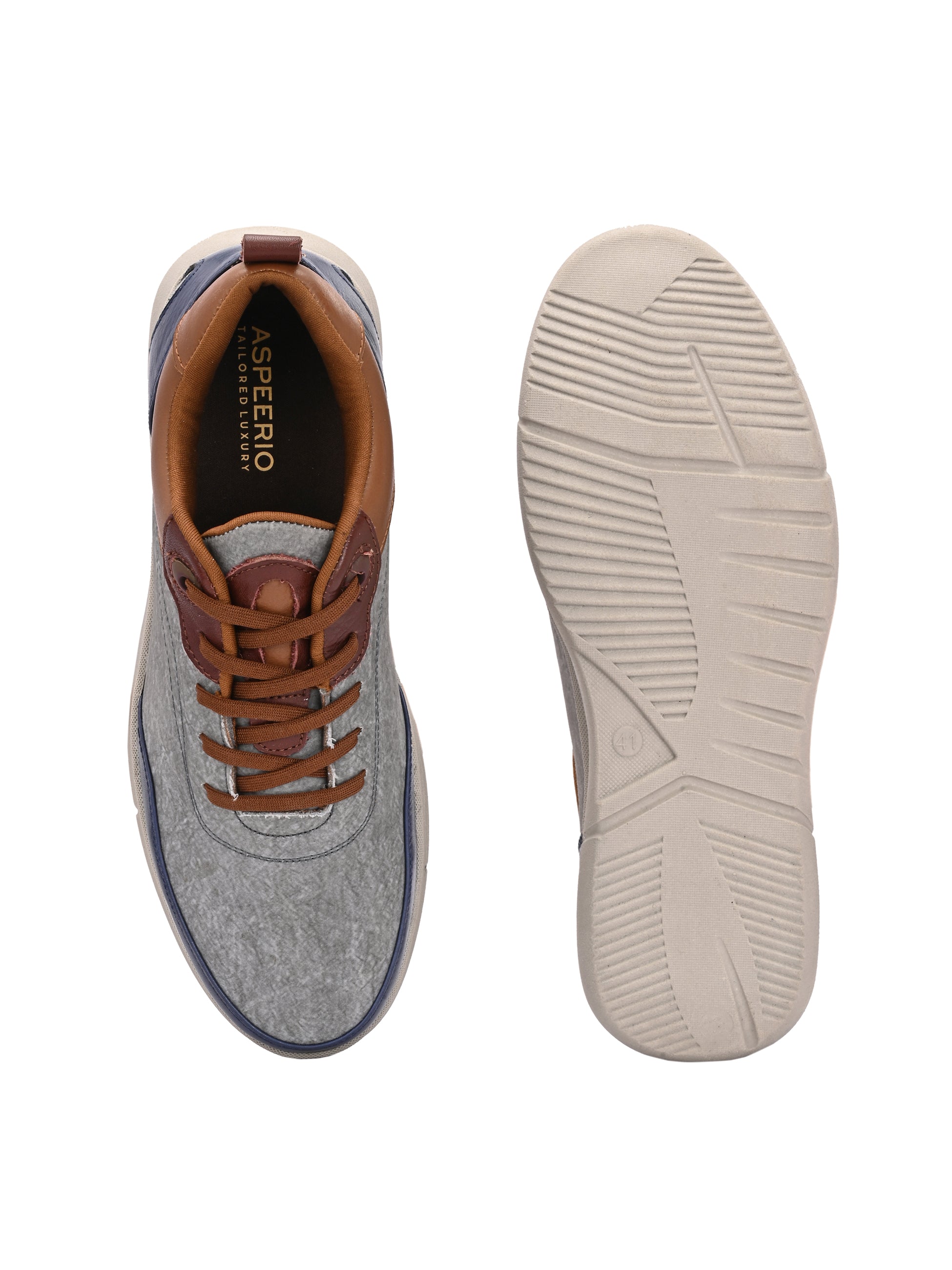 Moonwalk Lace-Up Sneakers by Aspeerio