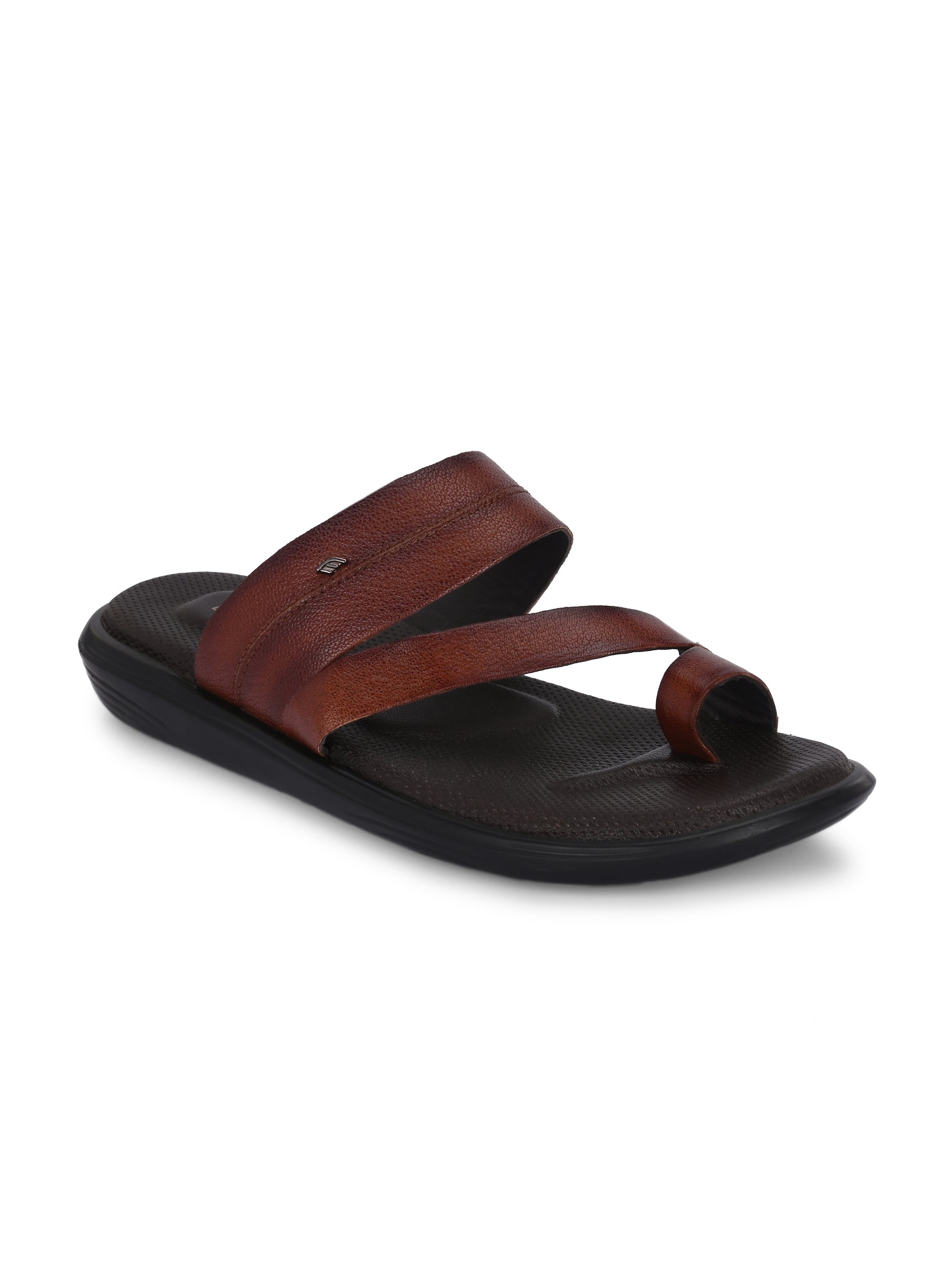 Egoss Leather Slippers For Men