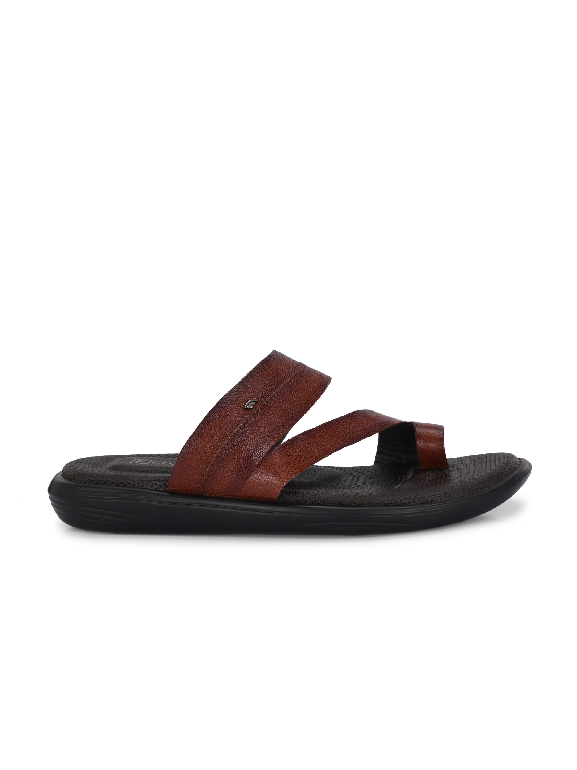 Egoss Leather Slippers For Men