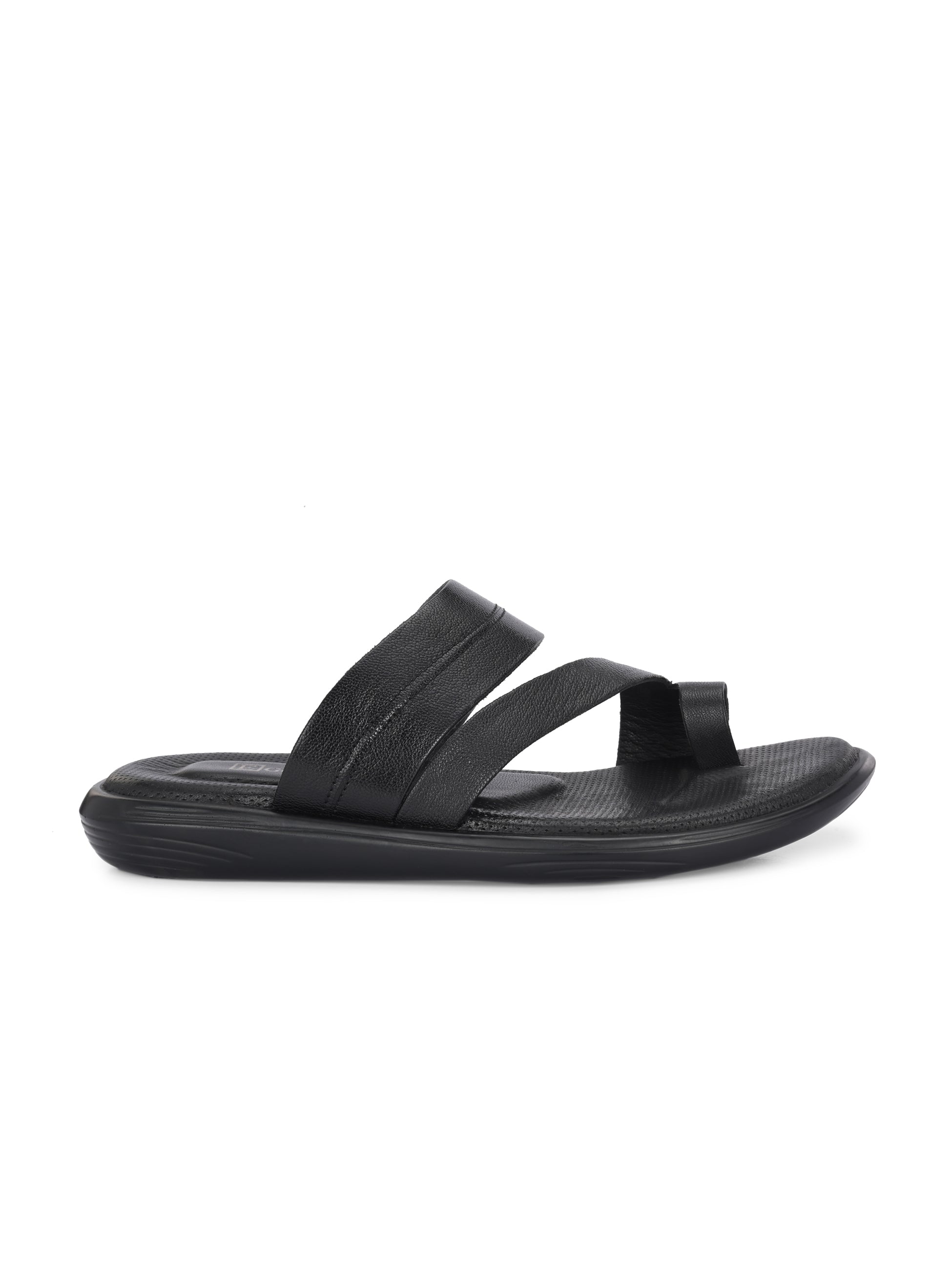 Egoss Leather Slippers For Men