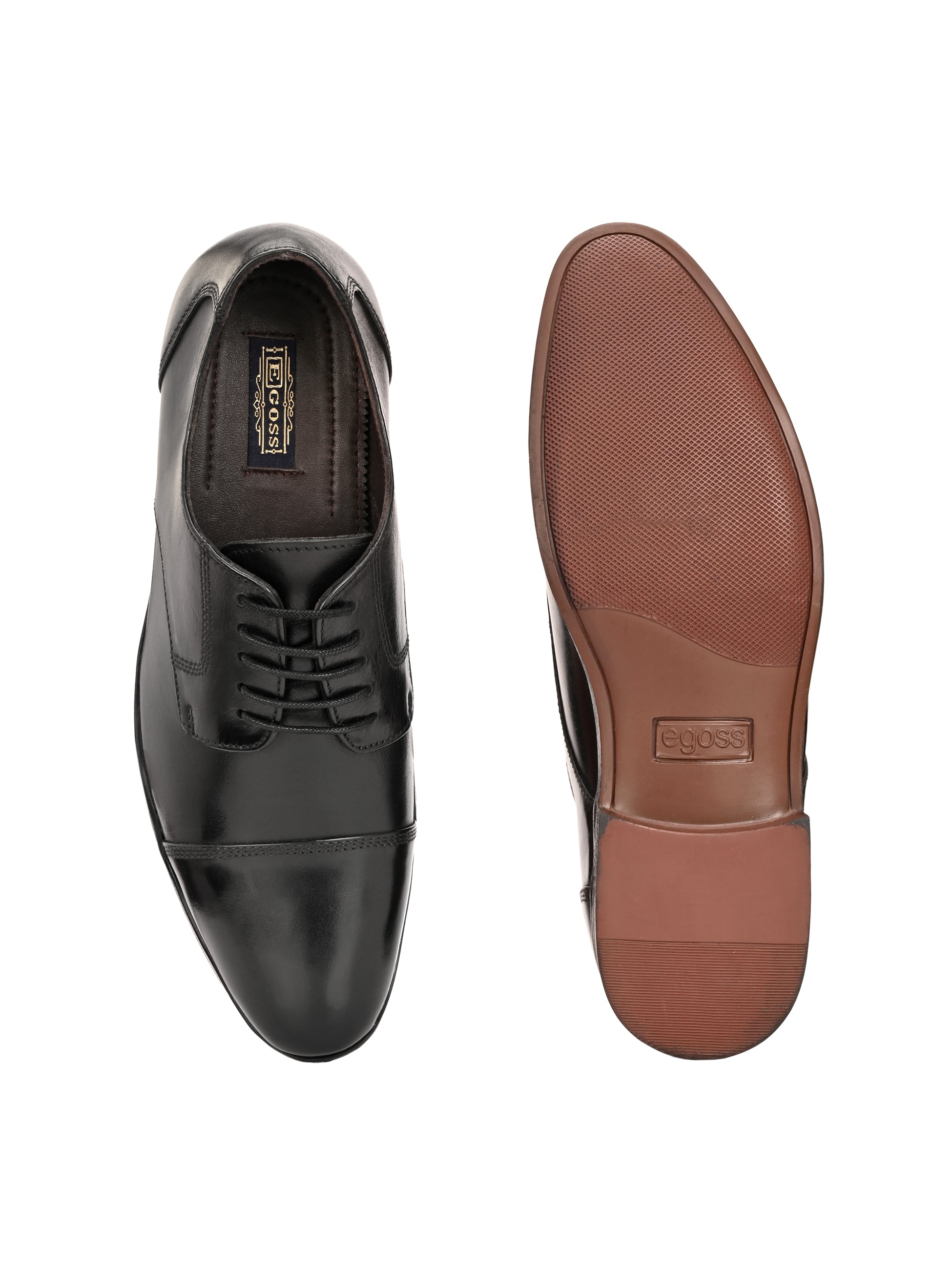 Egoss Premium Formal Leather Shoes for Men with laces