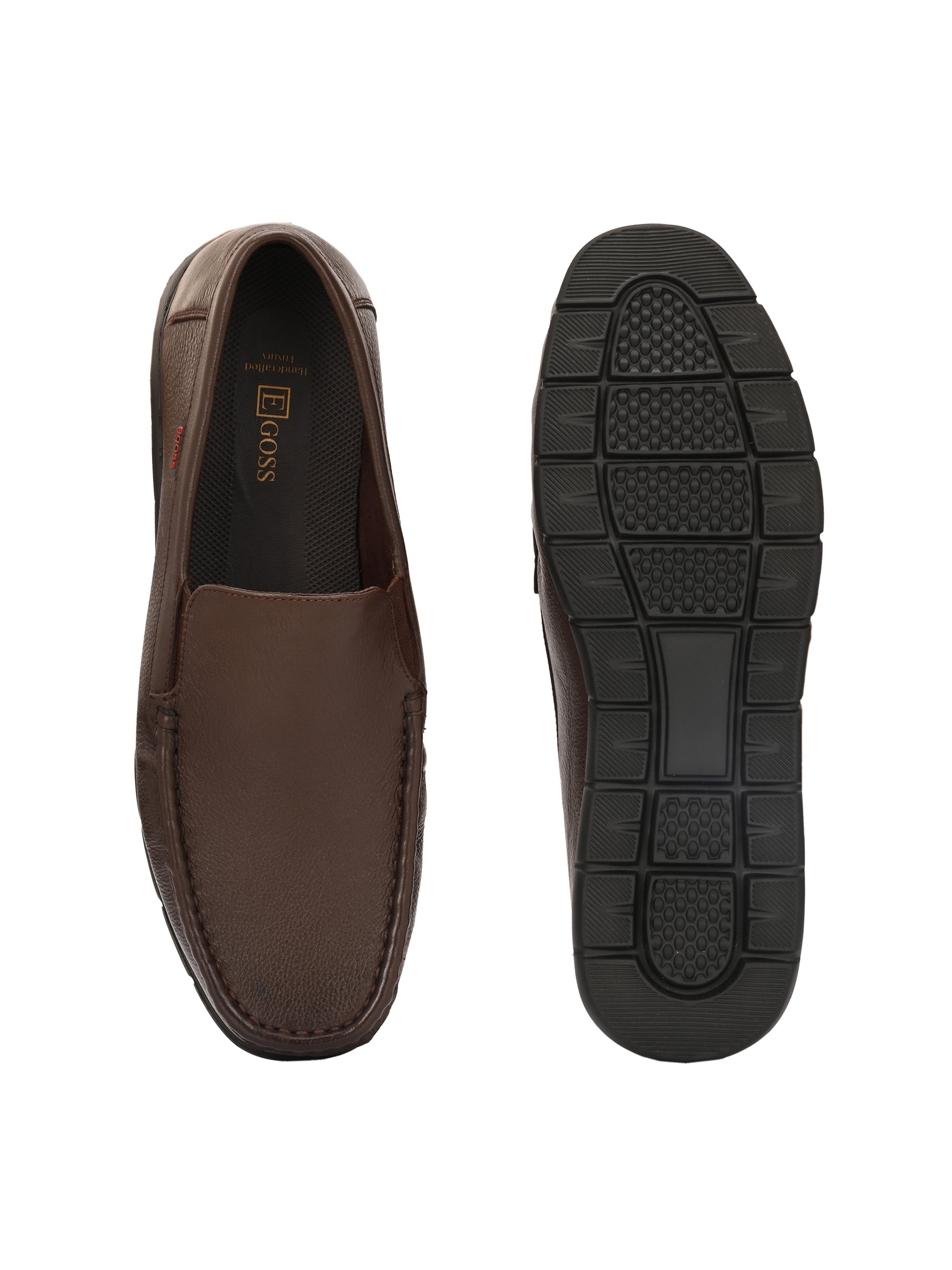 Egoss Gold Zero Gravity Loafers by Egoss