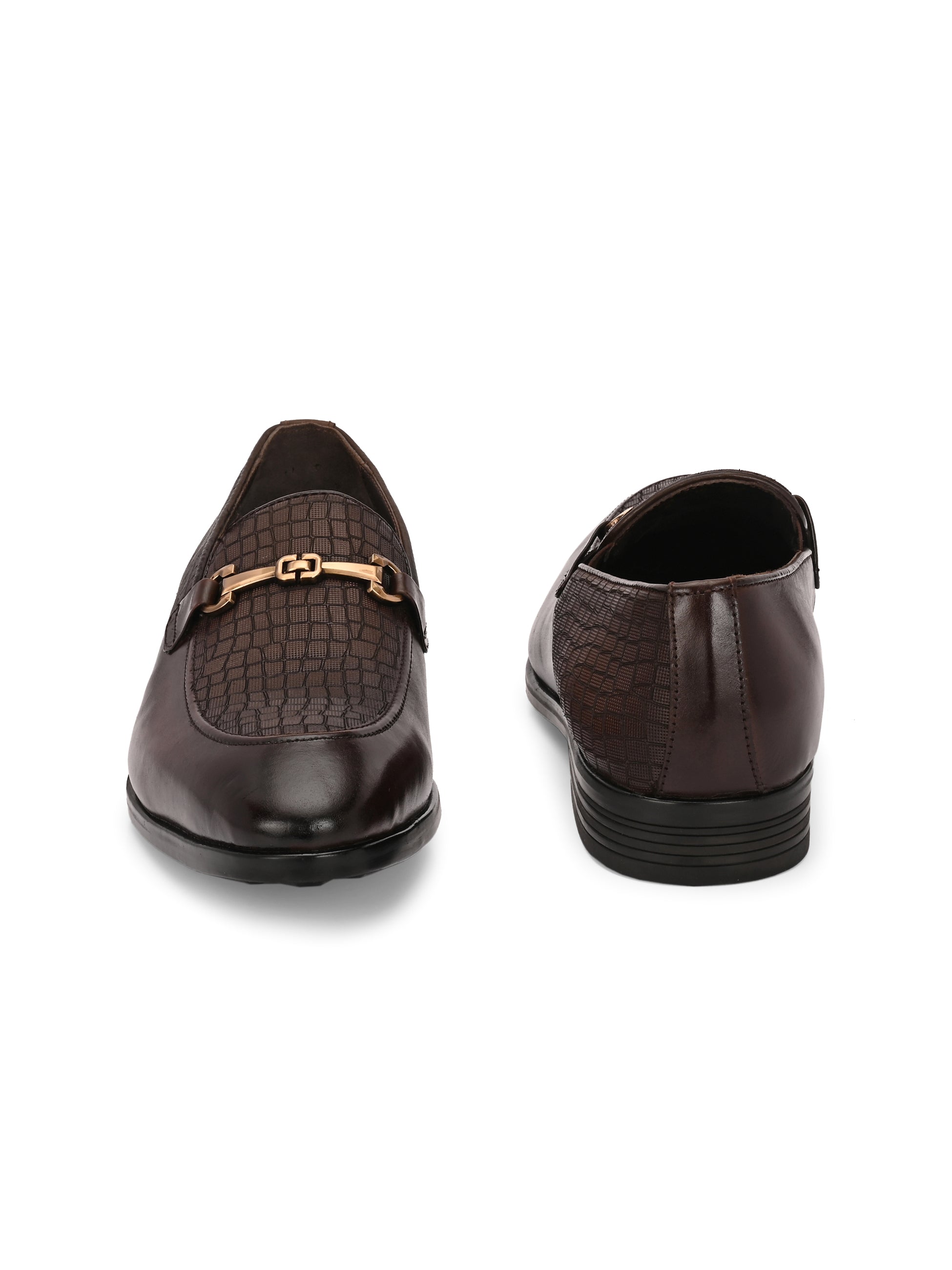 Titanium Party Loafers by Aspeerio