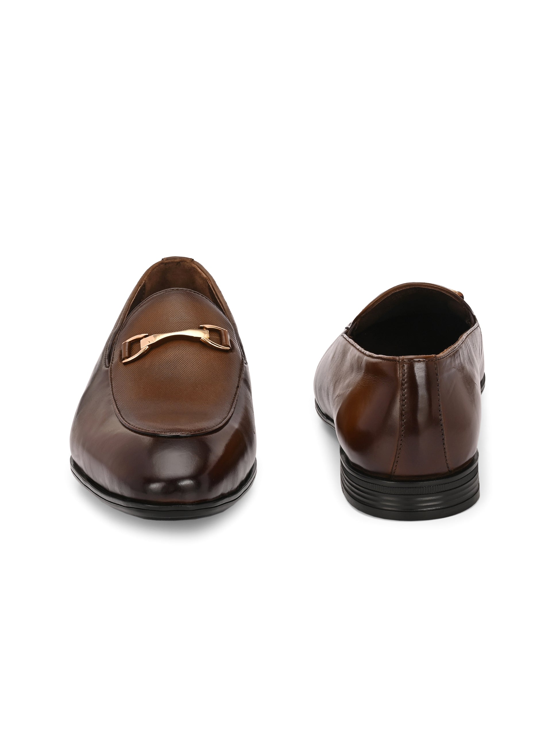 Egoss Buckled Loafers for Men