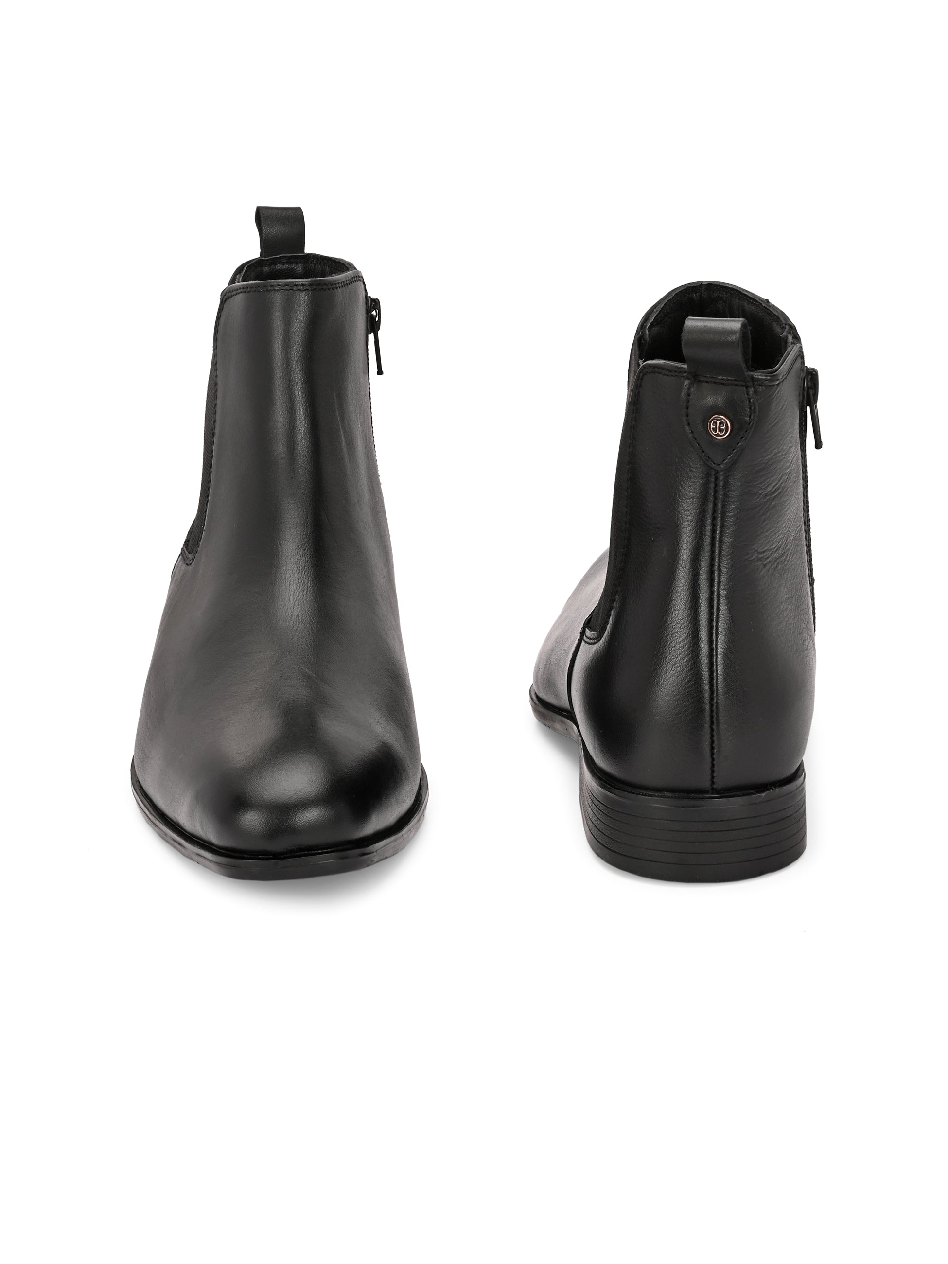 Egoss Leather Chelsea Boots For Men