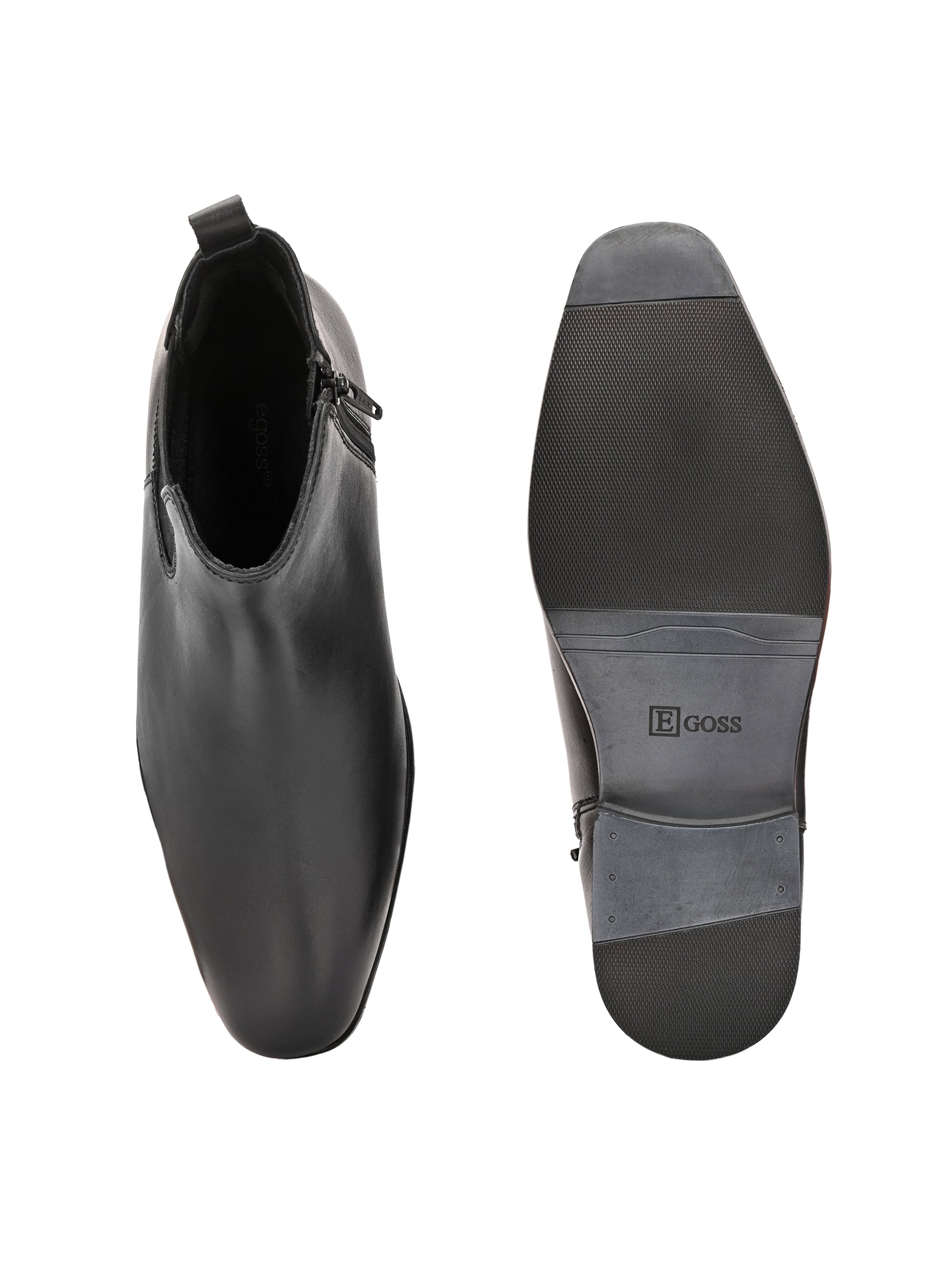 Egoss Leather Chelsea Boots For Men