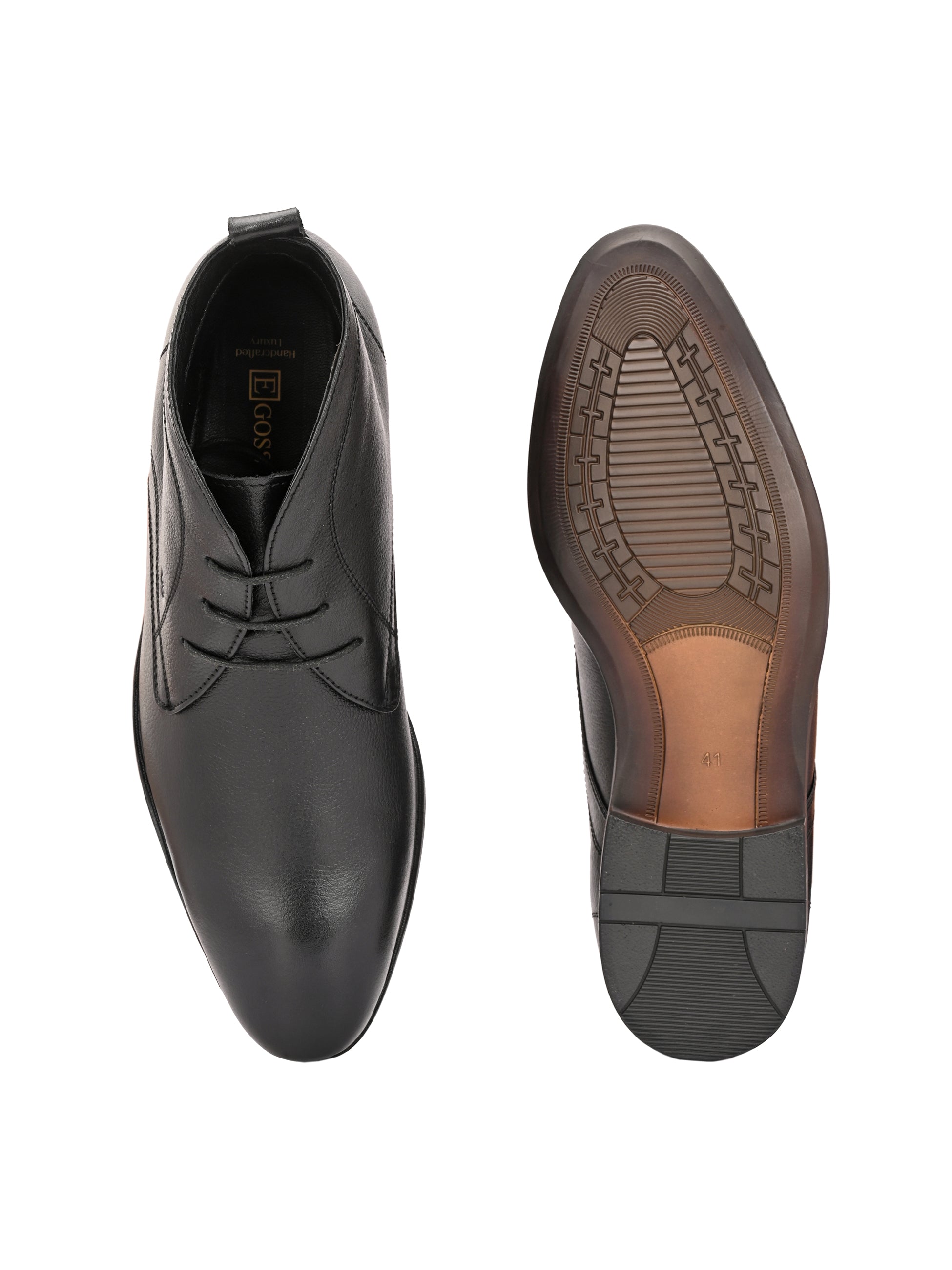 Rover Chukka Leather Boots by Aspeerio