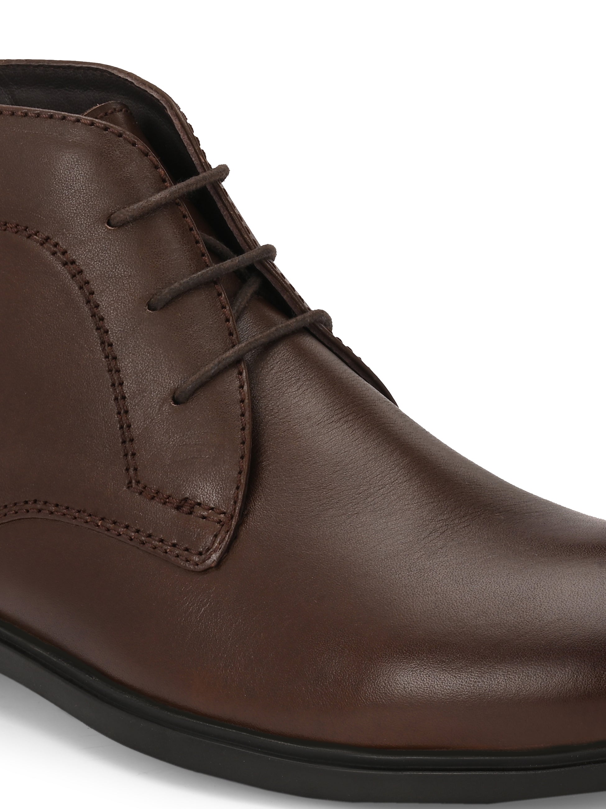 Egoss Leather Chukka Boots For Men